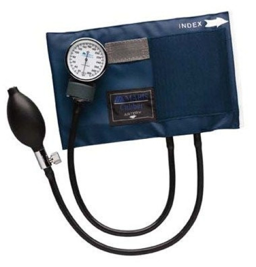 Mabis Healthcare - 01-130-016 Aneroid Sphygmomanometer Unit MABIS®Caliber™ Large Adult Cuff Arm Nylon Cuff 33 - 51 cm Pocket Aneroid