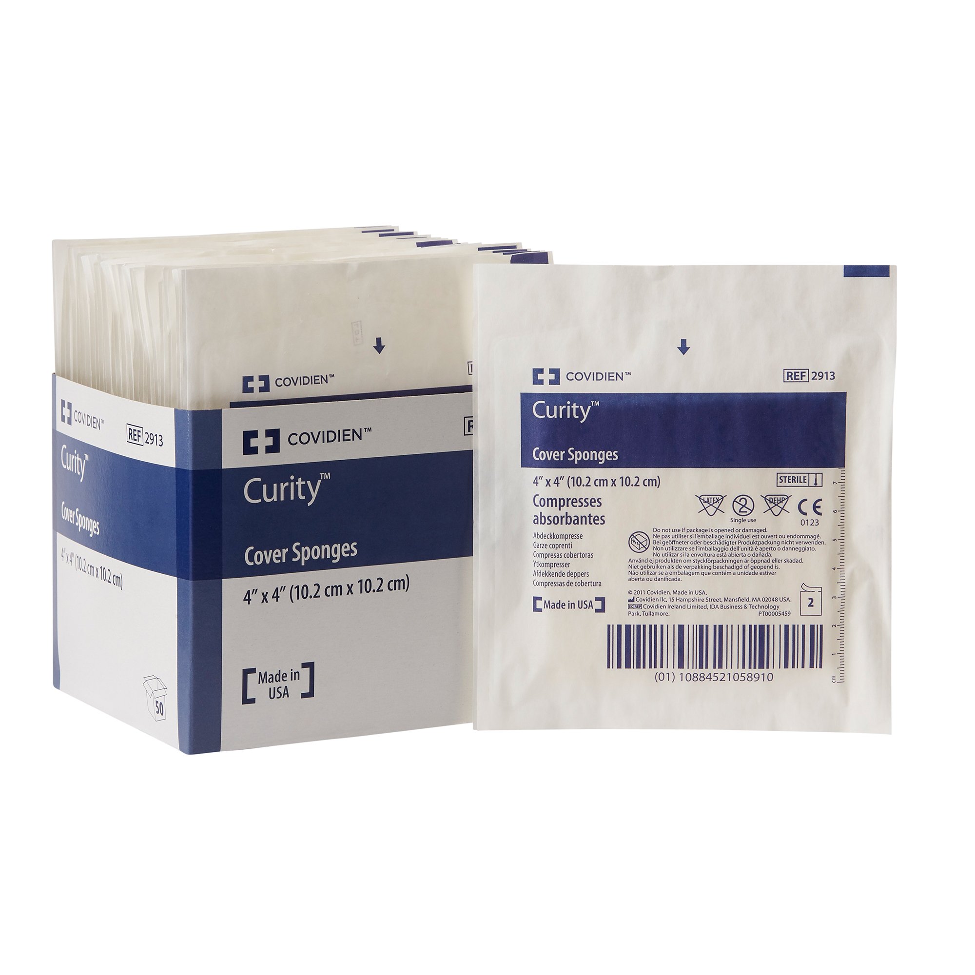 Cardinal - 2913 Curity™ Sterile Nonwoven Sponge