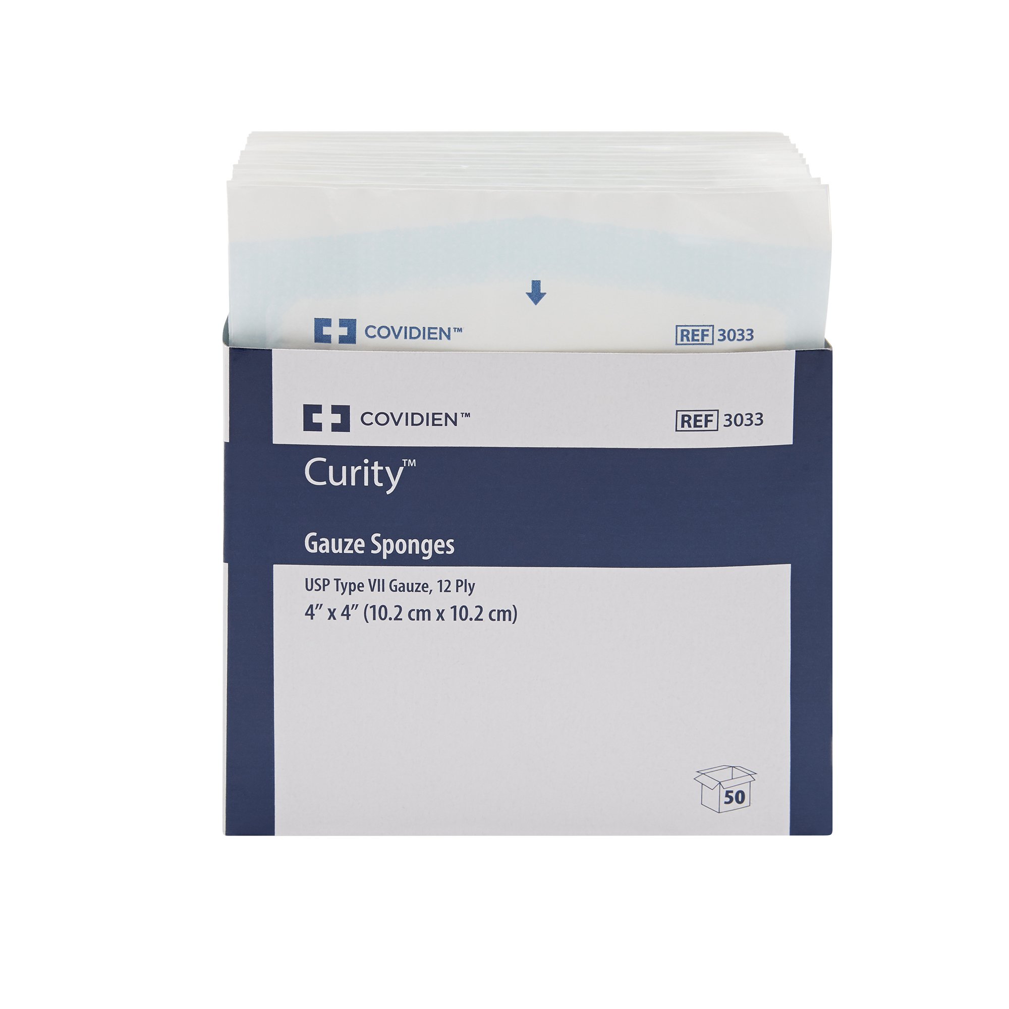 Cardinal - 3033 Curity™ Sterile USP Type VII Gauze Sponge