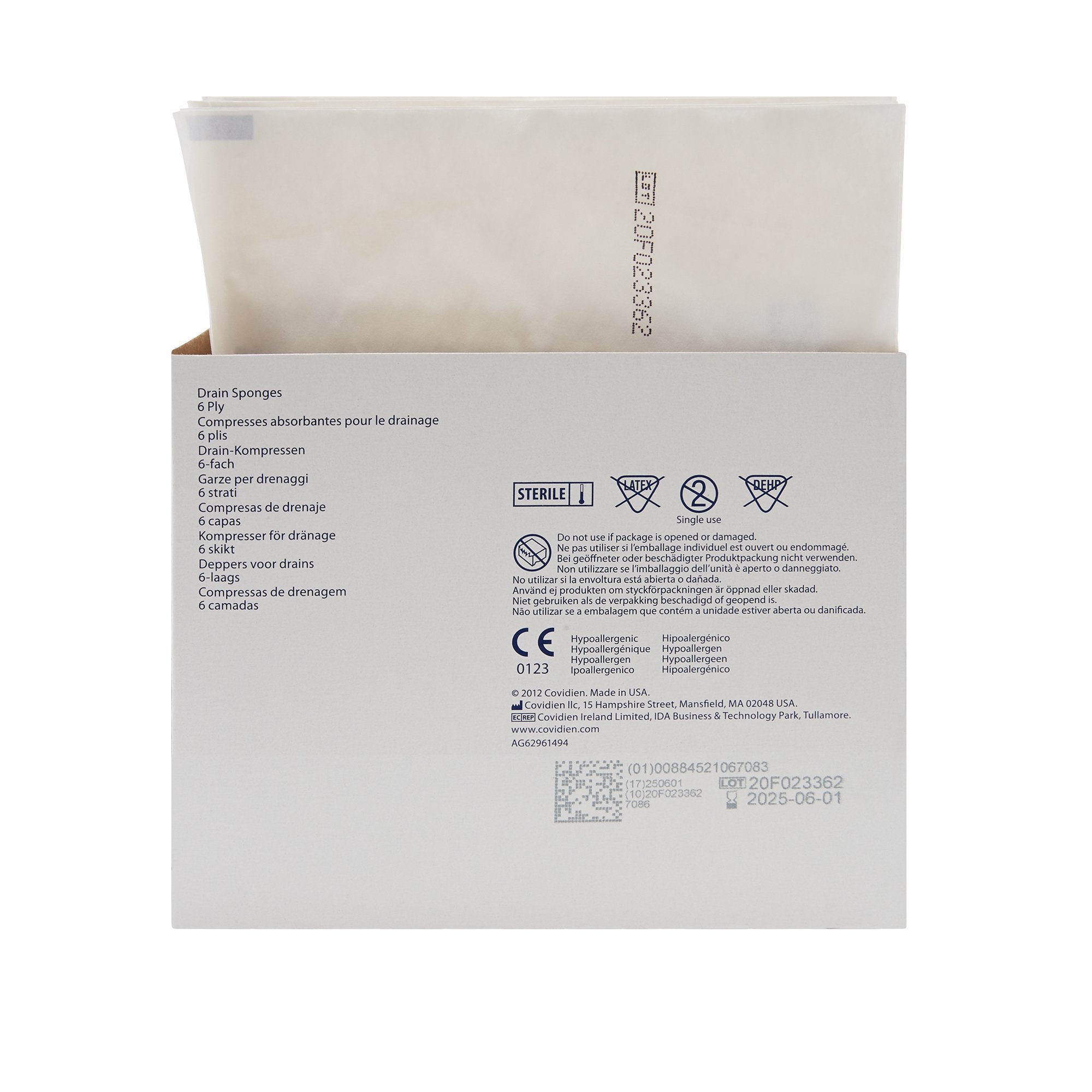 Cardinal - 7086 Excilon™ I.V. / Drain Split Dressing