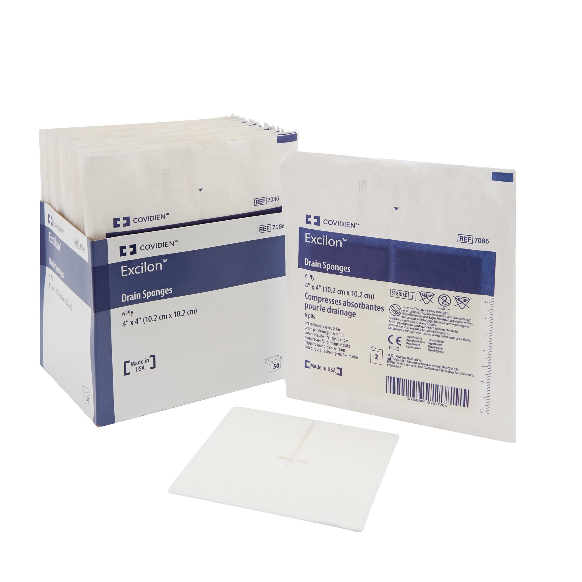 Cardinal - 7086 Excilon™ I.V. / Drain Split Dressing