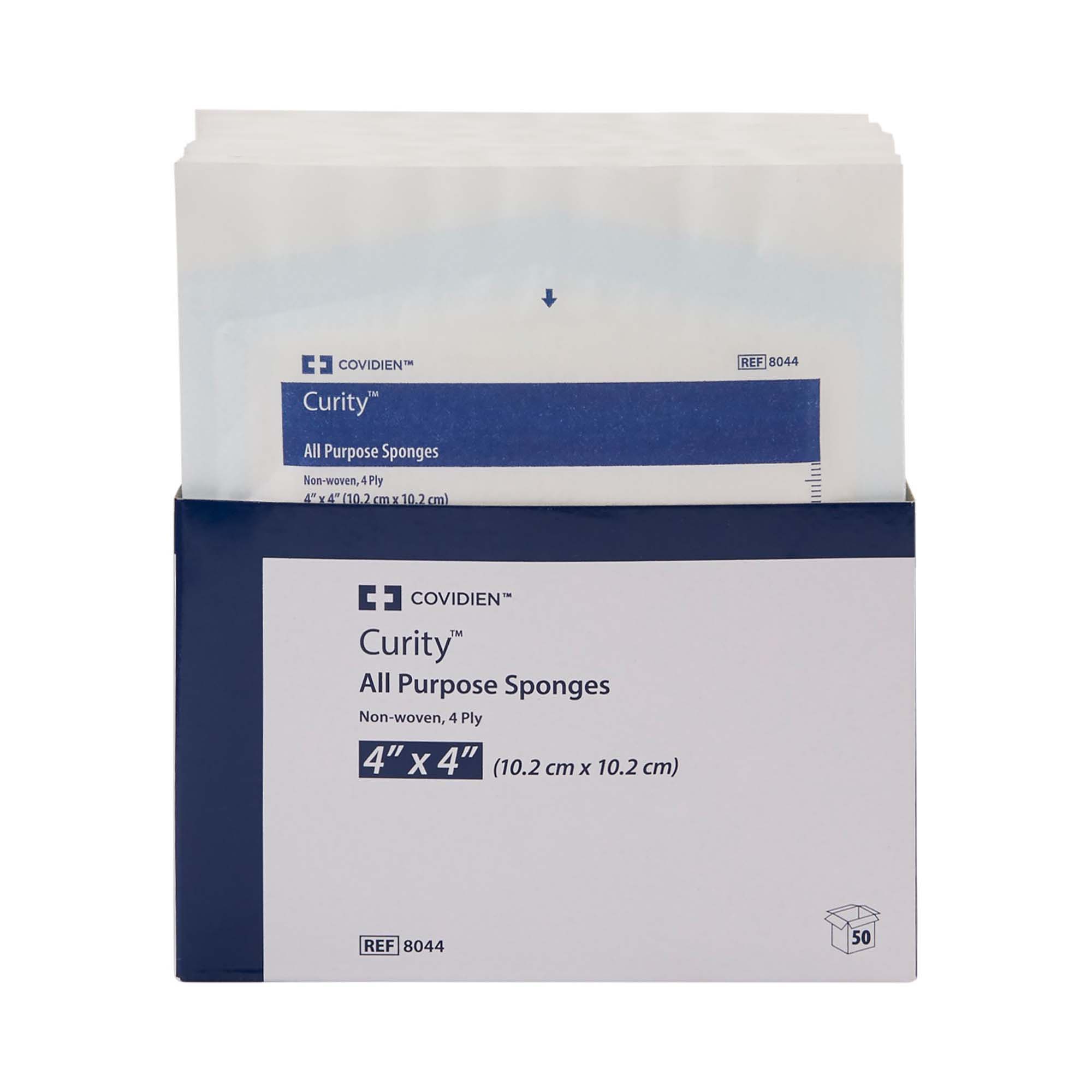 Cardinal - 8044- Curity™ Sterile Nonwoven Sponge