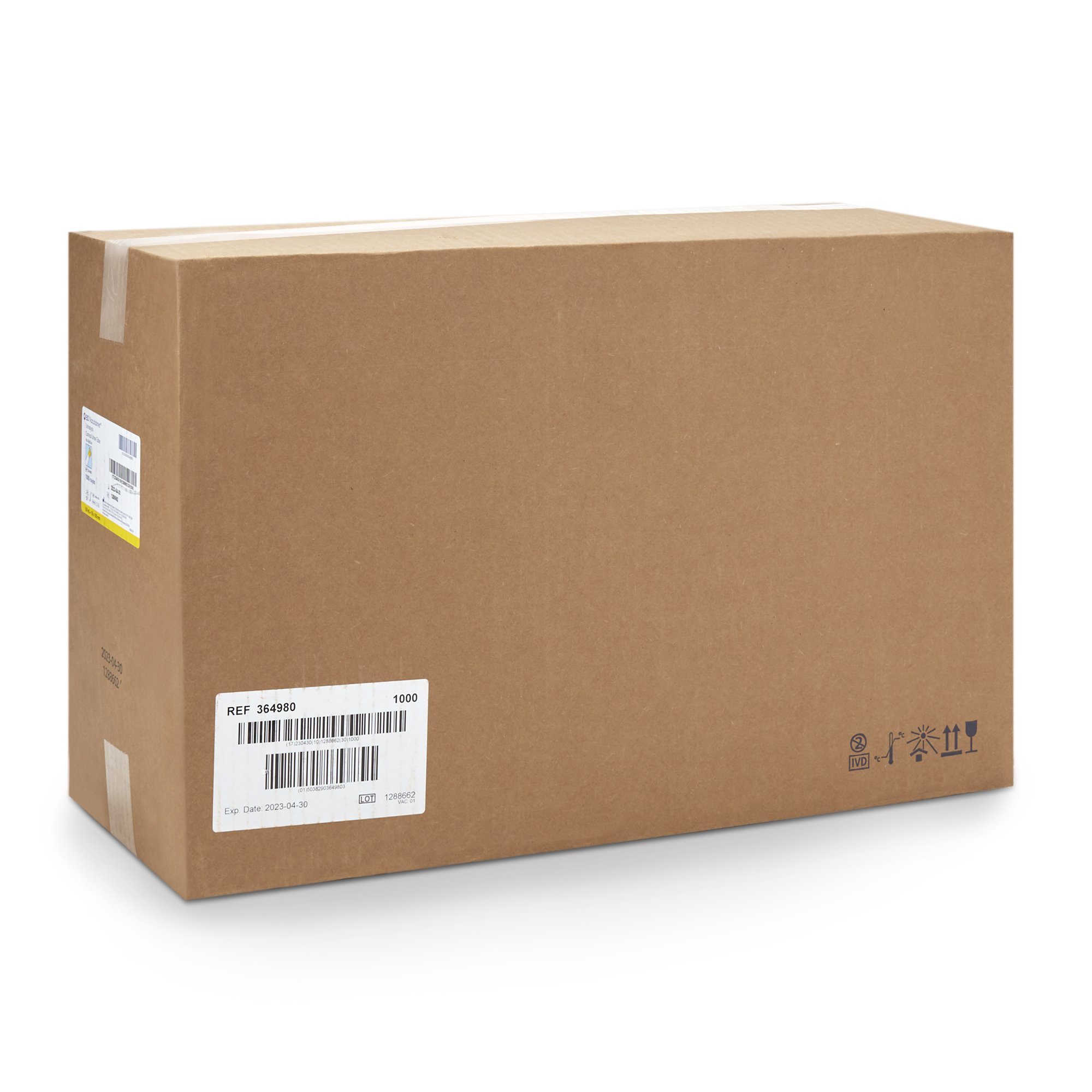 BD 364980 - BD Vacutainer® Urinalysis Tube, 8 mL, 16 x 100 mm - 100/Box, 1000/Case