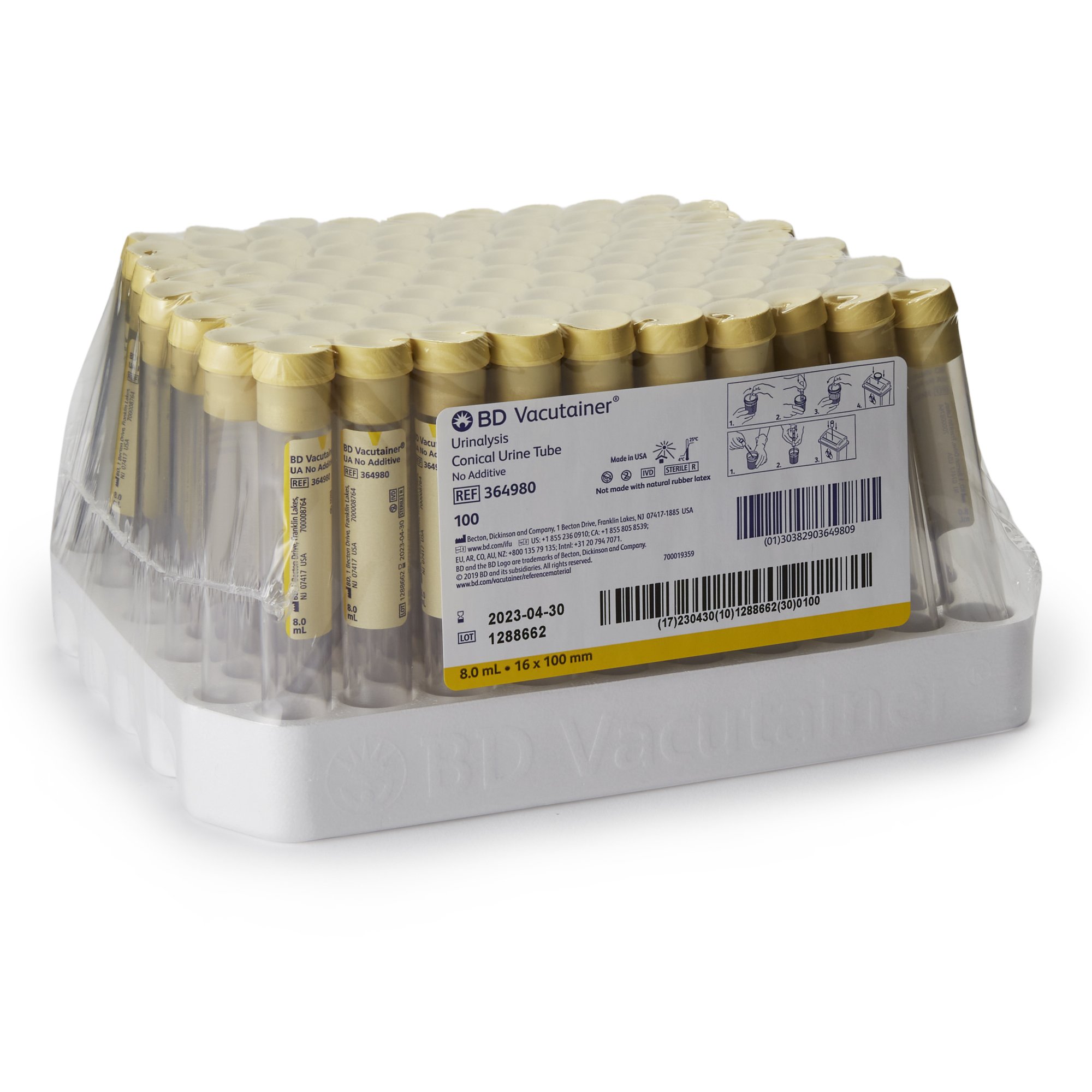 BD - 364980 BD Vacutainer® Urinalysis Tube