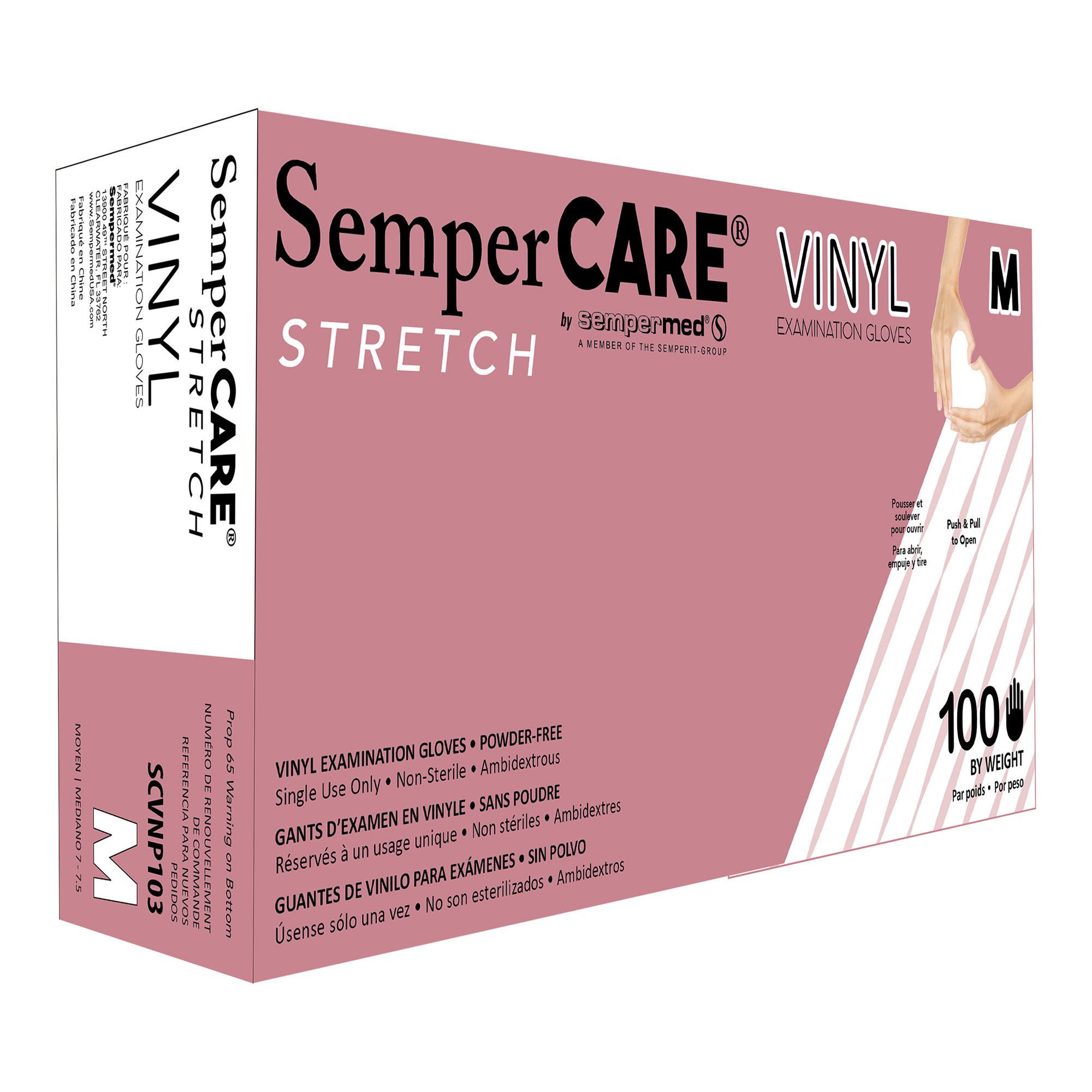 Harps USA Inc - SCVNP103 SemperCare® Vinyl Exam Glove