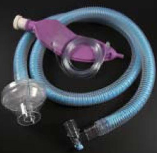 Ambu - PDB160-61 Anesthesia Breathing Circuit Universal Flex2® Coaxial Tube 60 Inch Tube Single Limb Pediatric 1 Liter Bag Single Patient Use