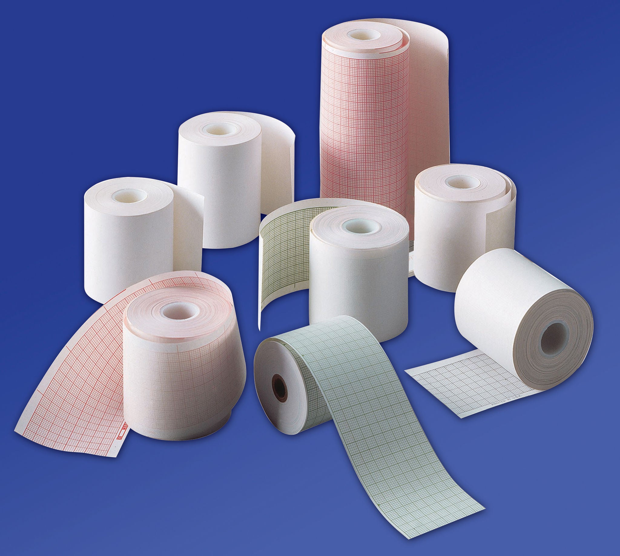 Cardinal - 30748696 Recording Chart Paper Medi-Trace® Z-Fold Orange Grid