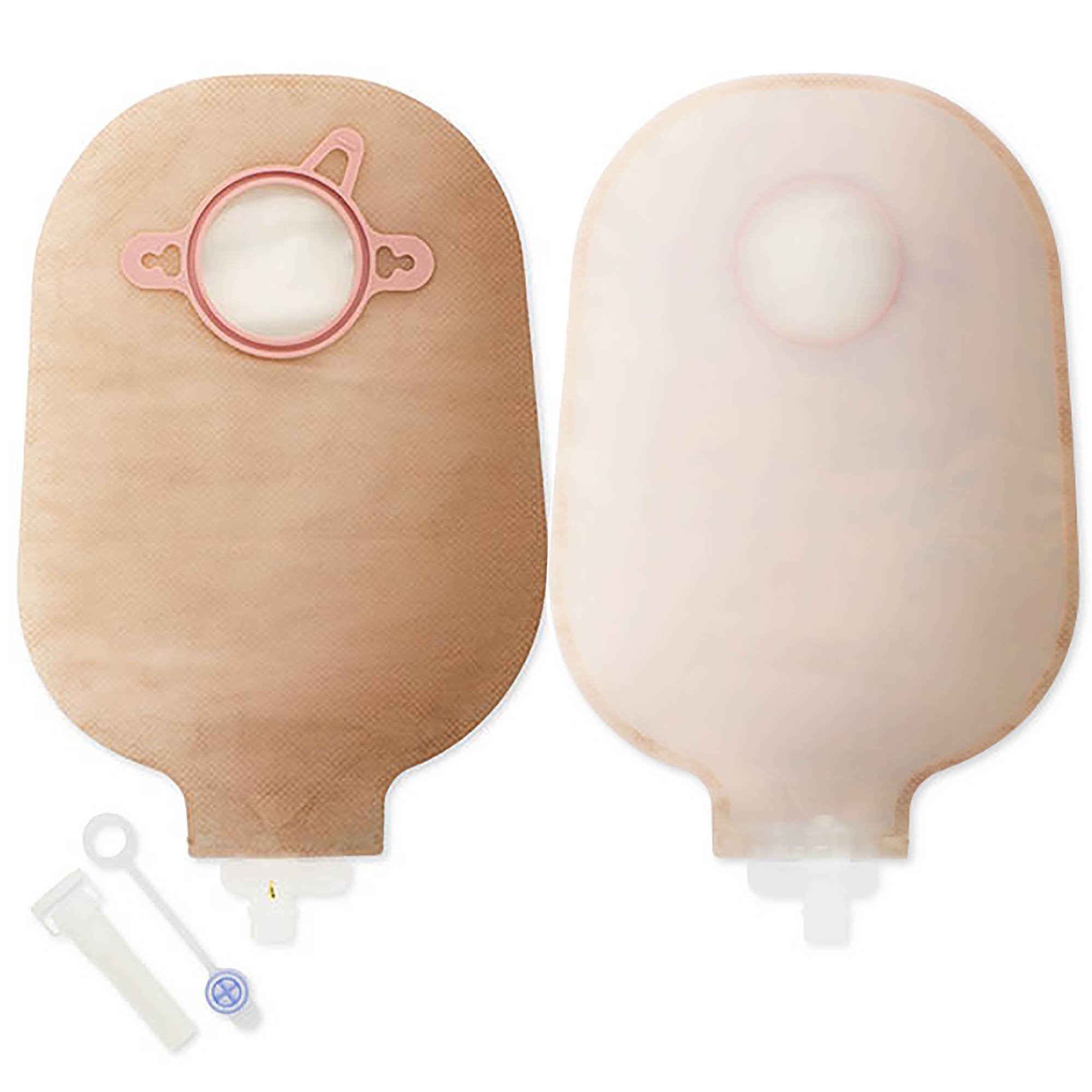 Hollister - 18403 New Image™ Two-Piece Transparent Urostomy Pouch