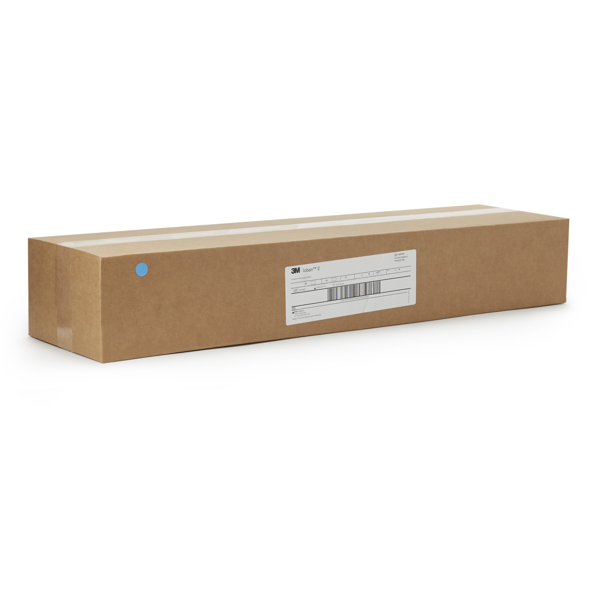 Solventum Corporation 6651EZ - 3M™ Ioban™ 2 Sterile Antimicrobial Incise Drape, 23 x 33 Inch - 1/Each, 10/Box, 40/Case