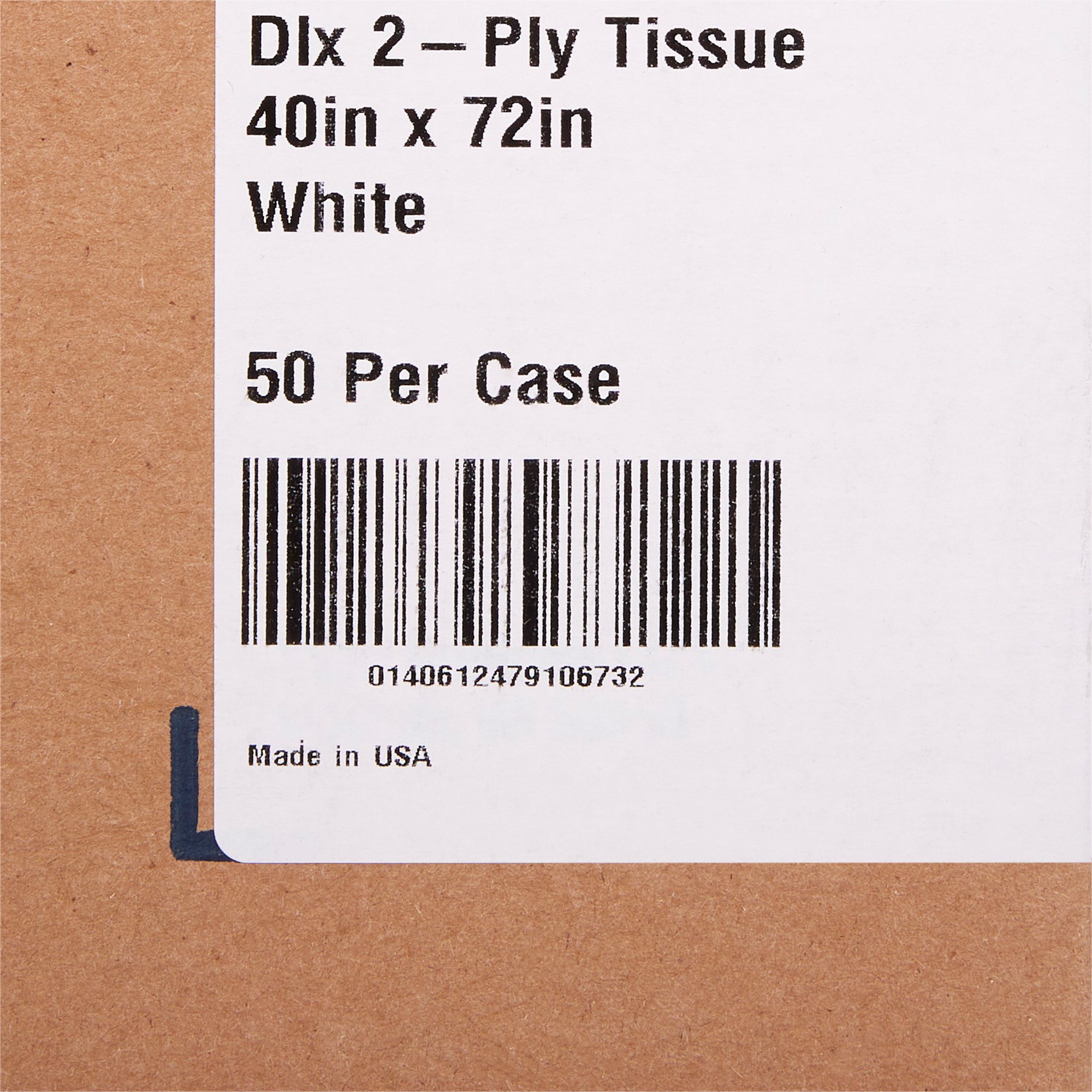 McKesson Brand 18-827 - McKesson Nonsterile Physical Exam Drape, 40 x 72 Inch - 50/Case