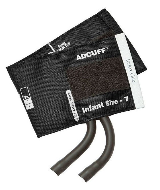American Diagnostic Corp - 845-7IBK-2 Reusable Blood Pressure Cuff Adcuff™ 9 to 14 cm Arm Nylon Cuff Infant Cuff