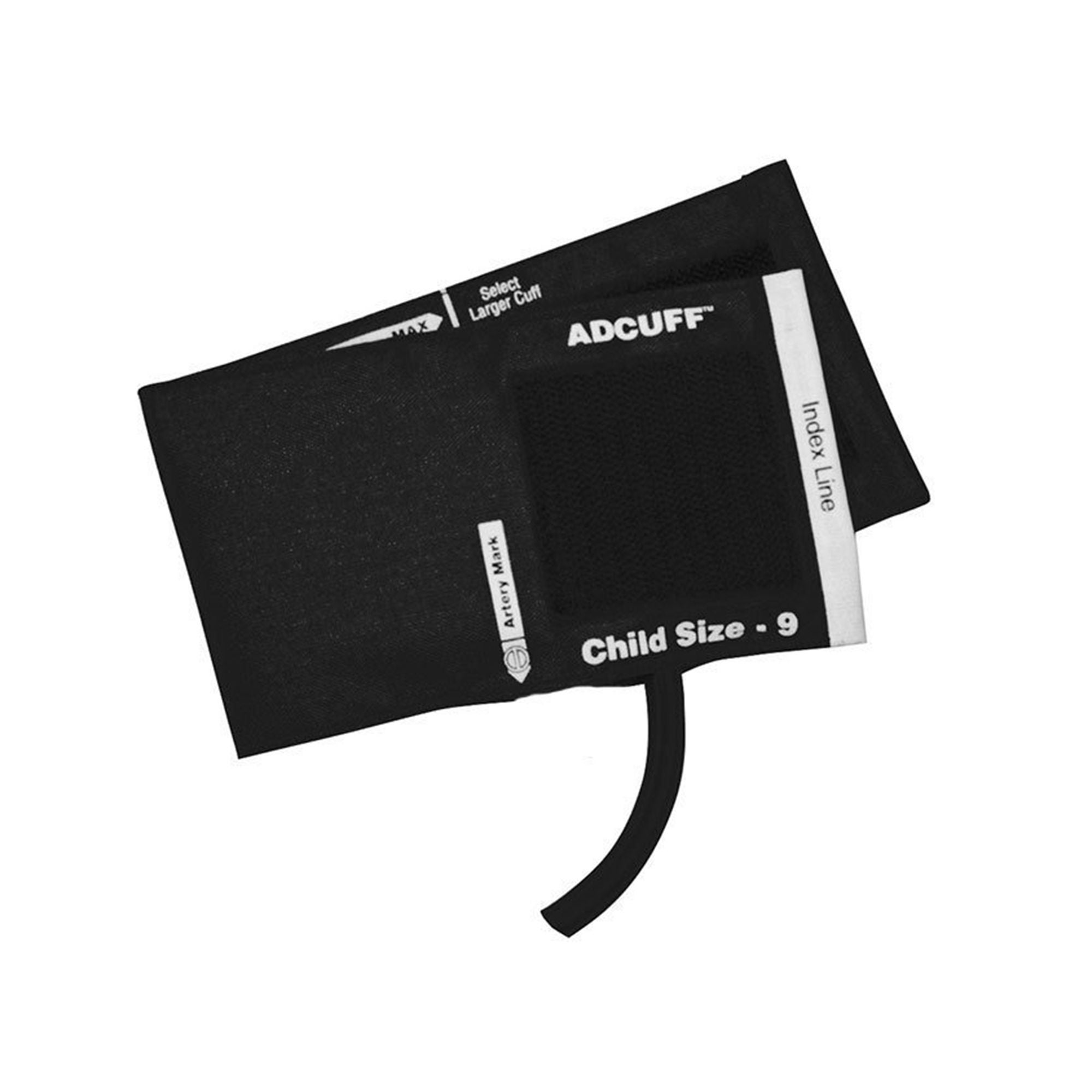 American Diagnostic Corp - 845-9CBK-1 Reusable Blood Pressure Cuff Adcuff™ 9 to 14 cm Arm Nylon Cuff Child Cuff