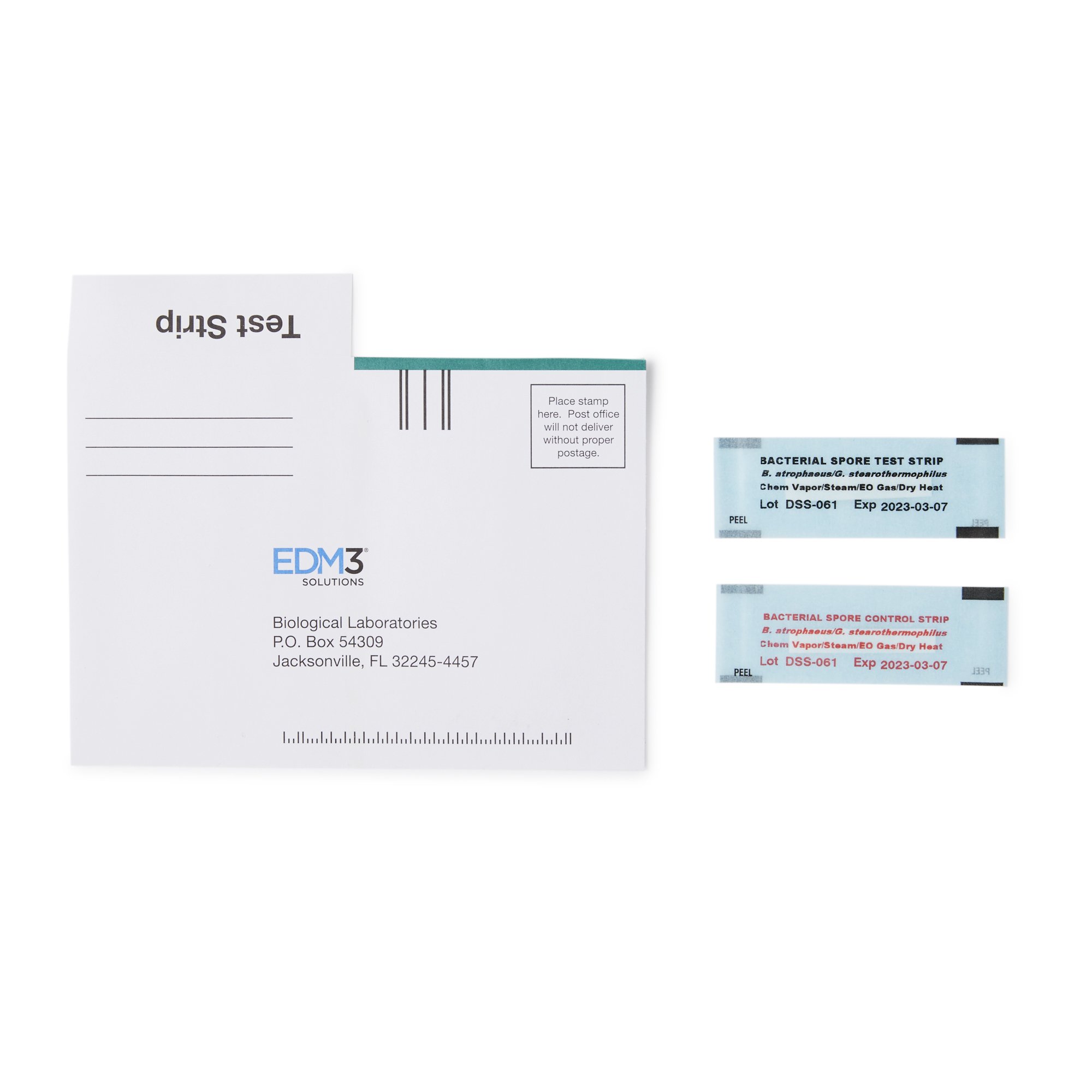 EDM 3 LLC 3910 - ProSure® Sterilizer Monitoring Mail-In Service - 1/Each, 12/Kit