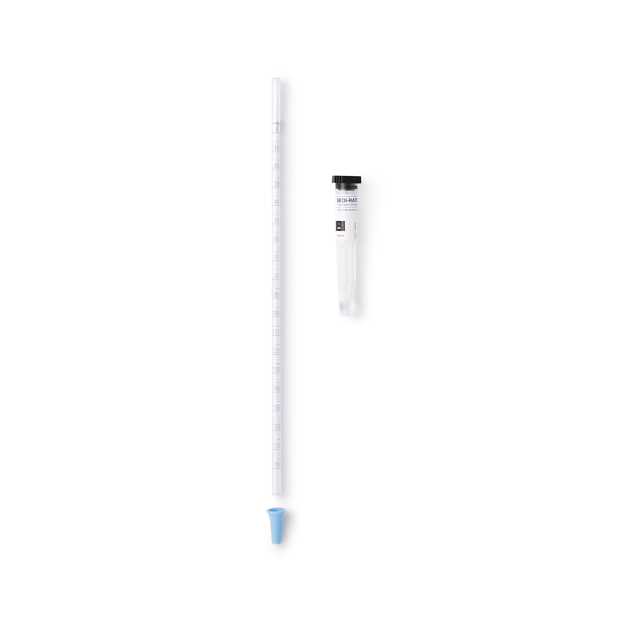 Globe Scientific 3469 - Sedi-Rate™ ESR Autozero Westergren Hematology Test Kit - 100/Box