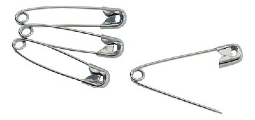Graham-Field 3039-3 C - Graham-Field 2 Inch Safety Pins - 1440/Box, 144/Gross
