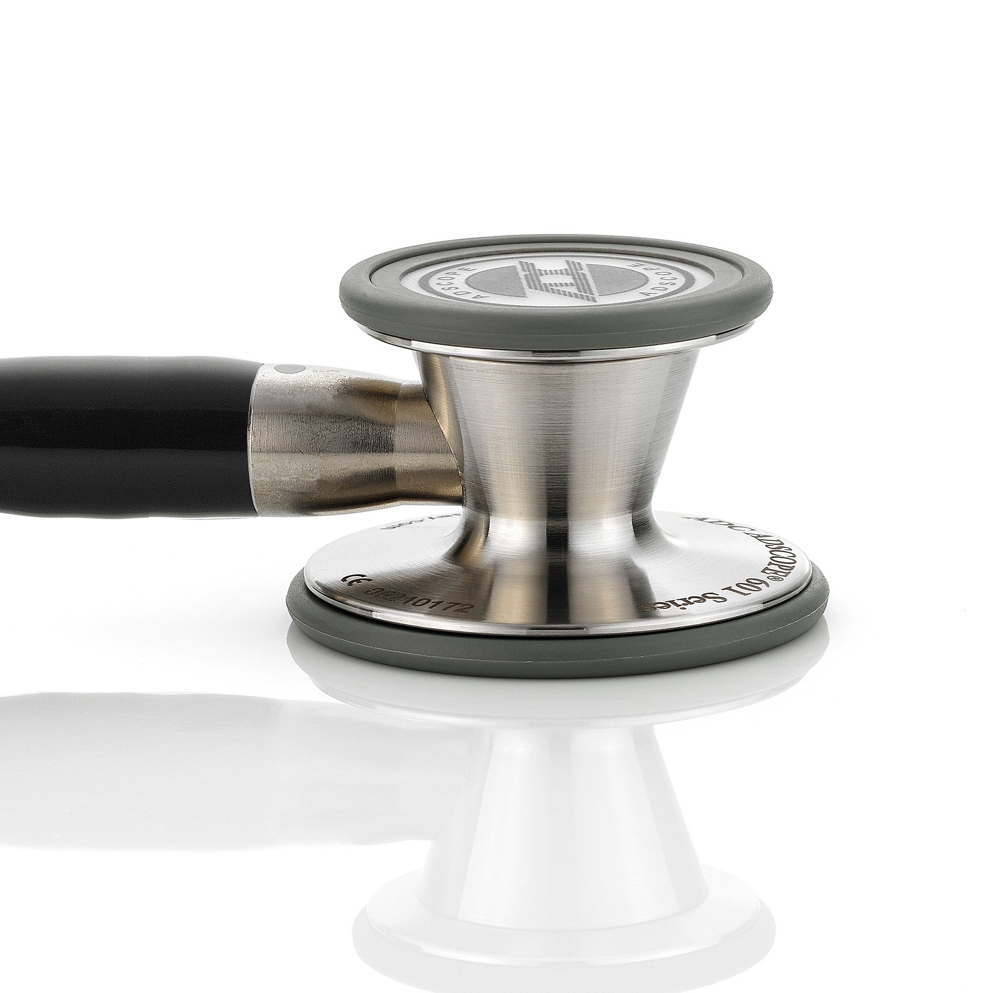 American Diagnostic Corp 601BK - Adscope™ 601 Cardiology Stethoscope, Black Tubes - 1/Each