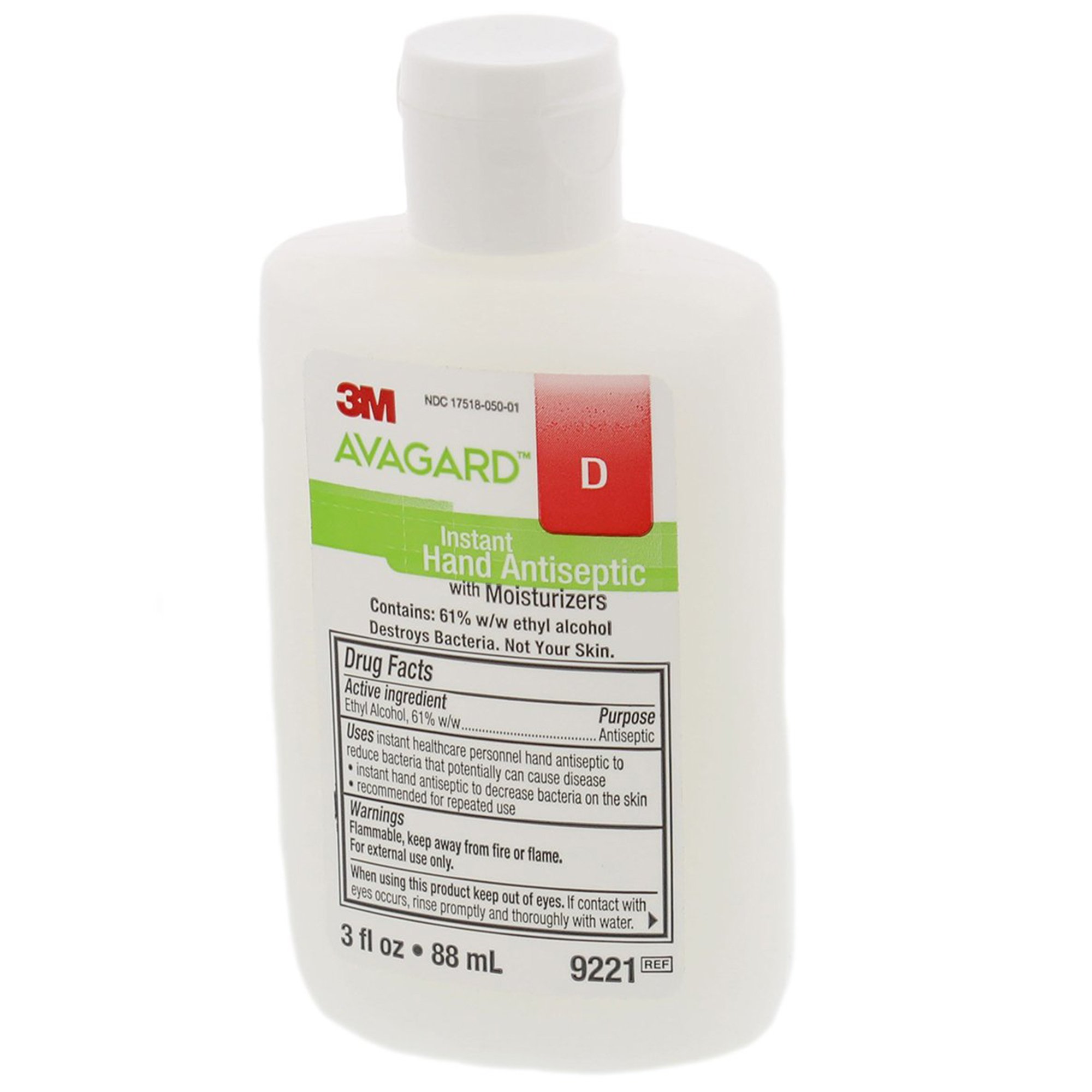 Solventum Corporation - 9221 3M Avagard D Hand Antiseptic with Moisturizers