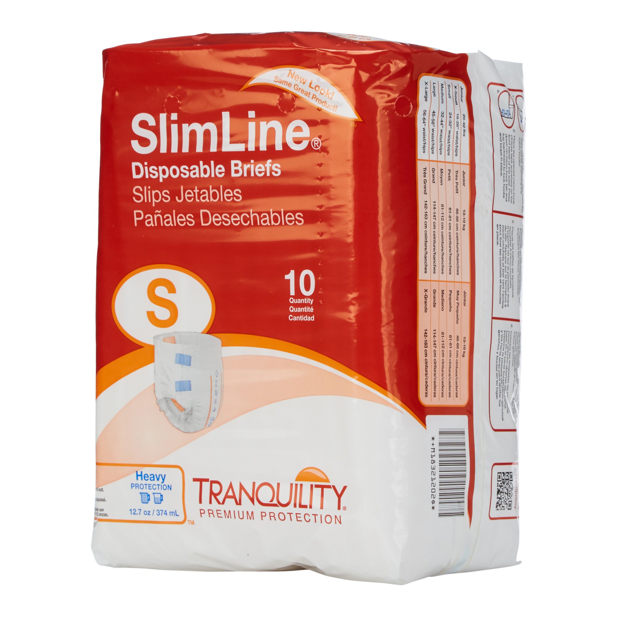 Principle Business Enterprises - 2120 Tranquility® SlimLine® Heavy Protection Incontinence Brief