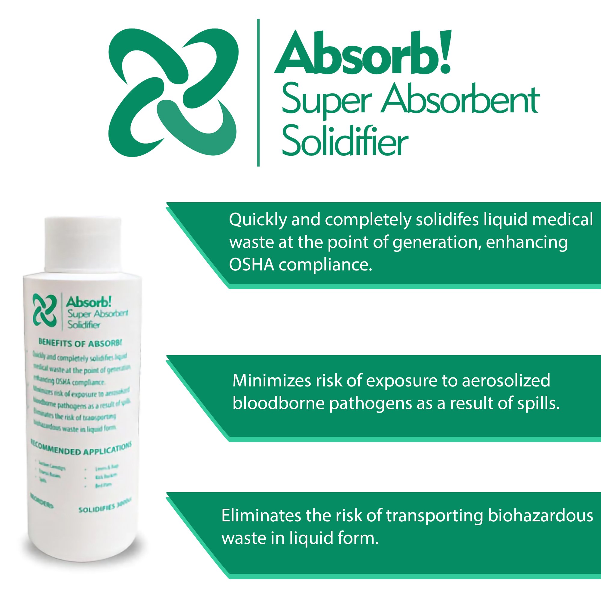 Absorb! Fluid Solidifier A1200 by Northfield Manufacturing