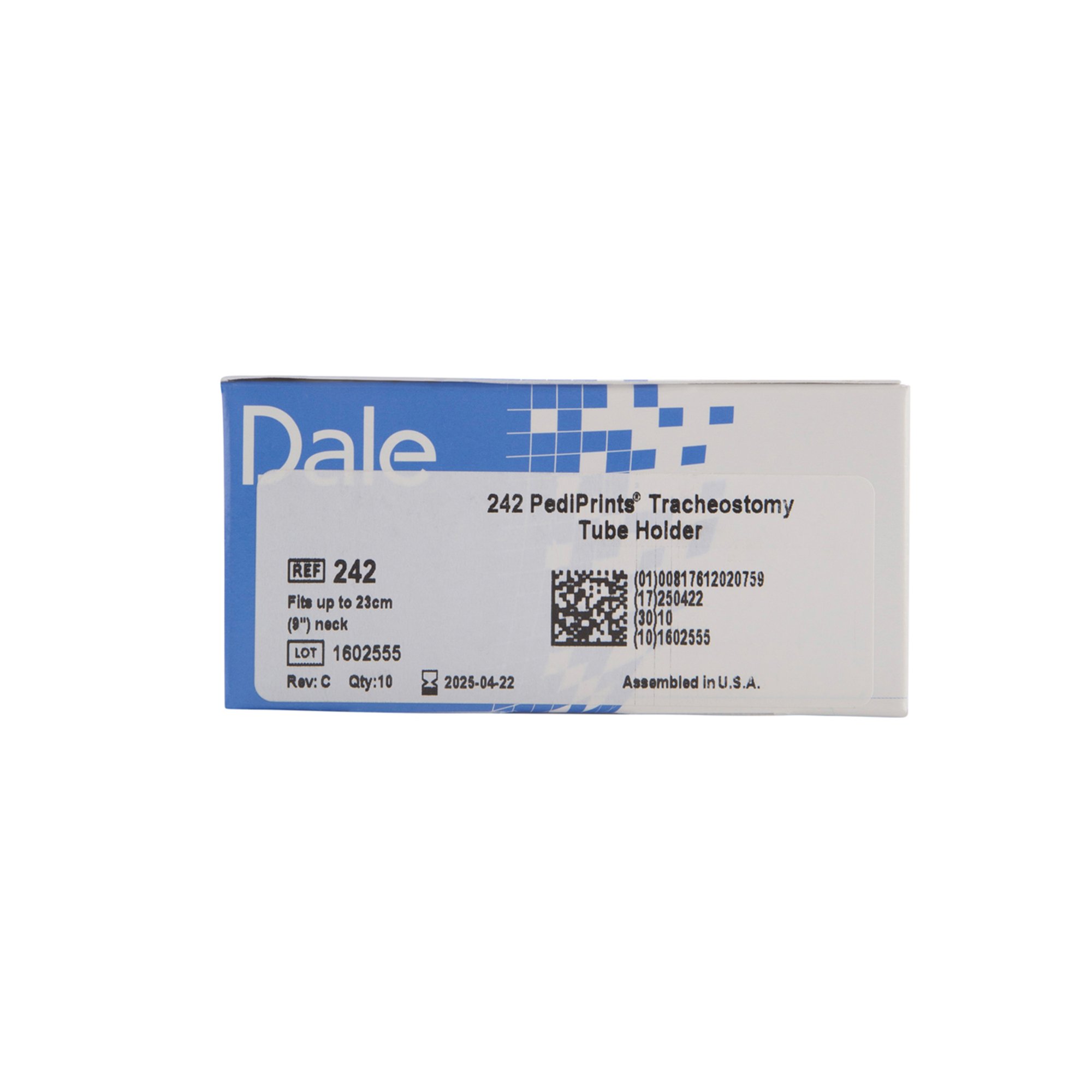 Dale Medical Products - 242 PediPrints™ Tracheostomy Tube Holder