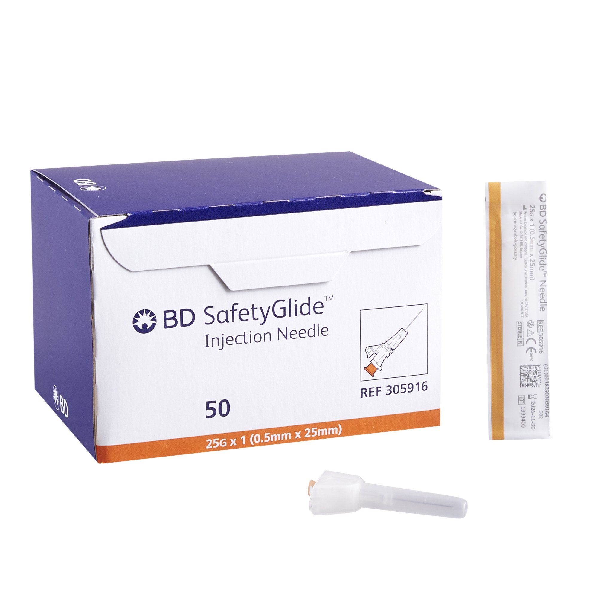 BD - 305916 SafetyGlide™ Safety Hypodermic Needle