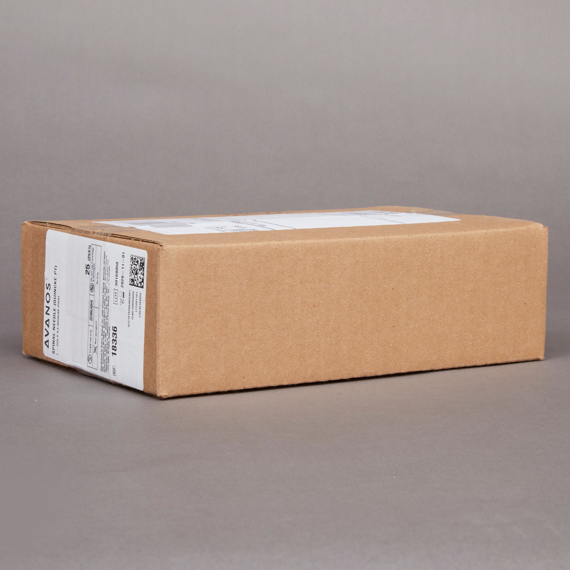 Avanos Medical Sales LLC - 18336 Spinal Needle AVANOS* Quincke Style 22 Gauge 3-1/2 Inch Length Sterile