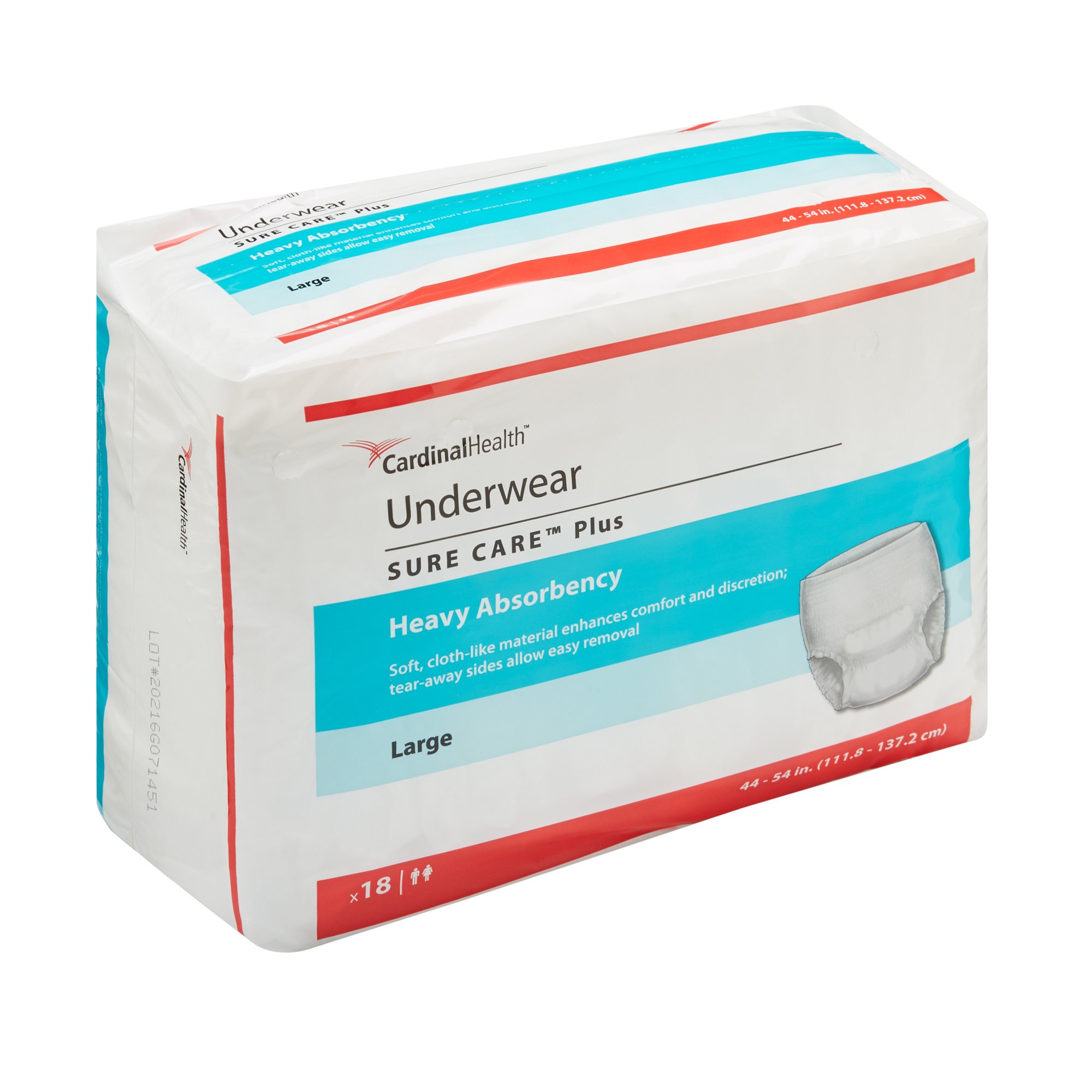 Cardinal - 1615A Sure Care™ Plus Heavy Absorbent Underwear