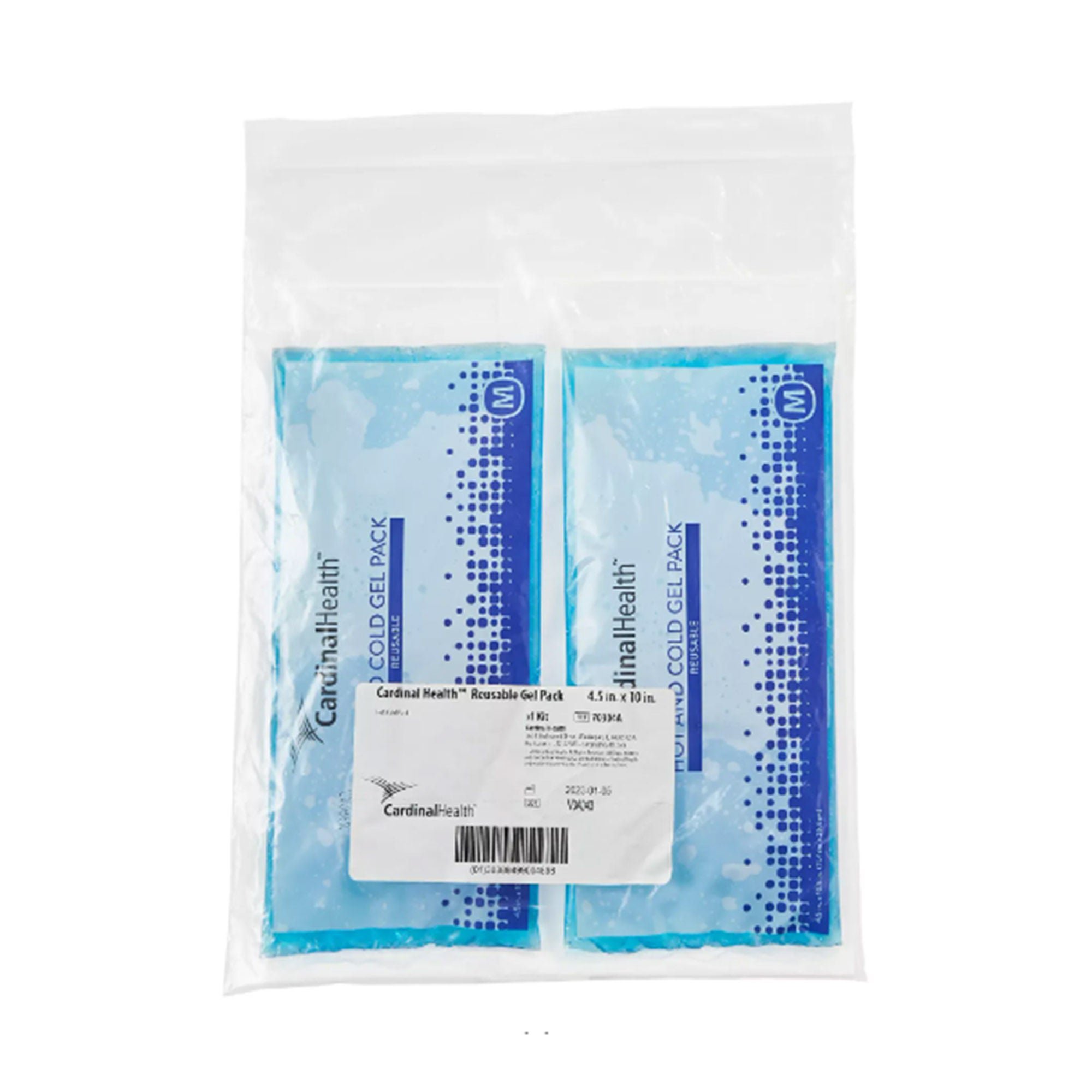 Cardinal - 70304A Hot / Cold Pack Kit Cardinal Health™ General Purpose Medium 4-1/2 X 10-1/2 Inch Fabric / Plastic / Gel Reusable