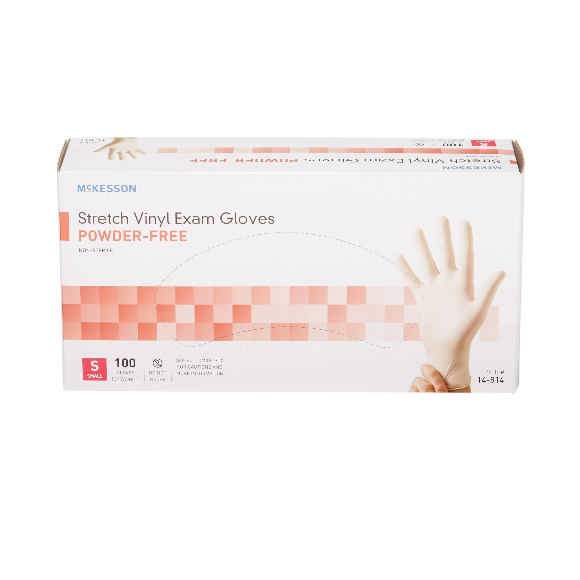 McKesson Brand - 14-814 McKesson Stretch Vinyl Exam Glove