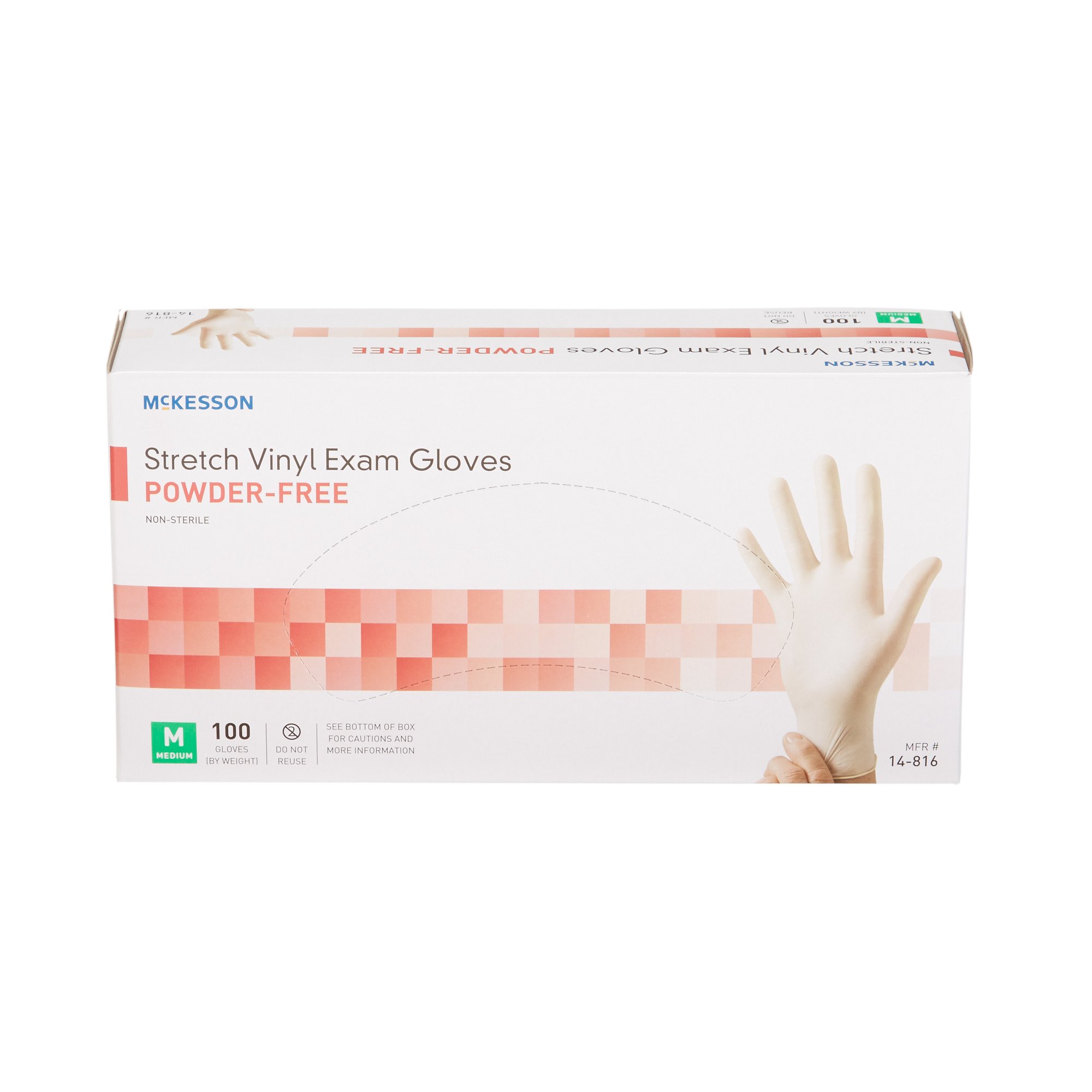 McKesson Brand - 14-816 McKesson Stretch Vinyl Exam Glove