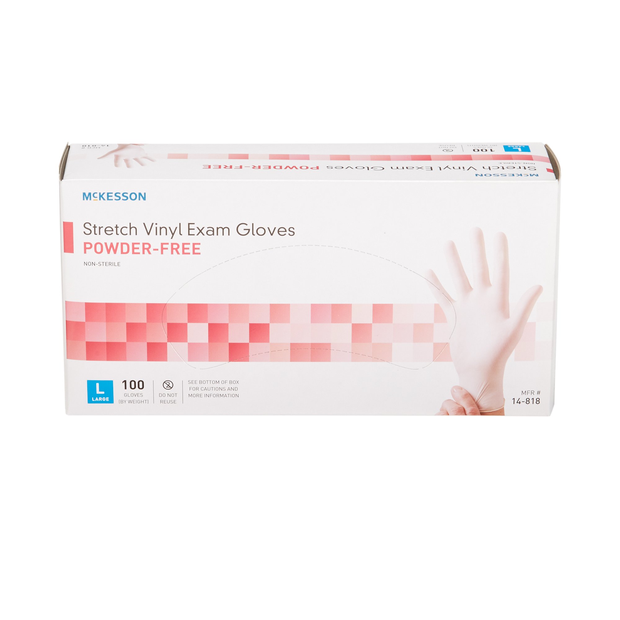 McKesson Brand - 14-818 McKesson Stretch Vinyl Exam Glove