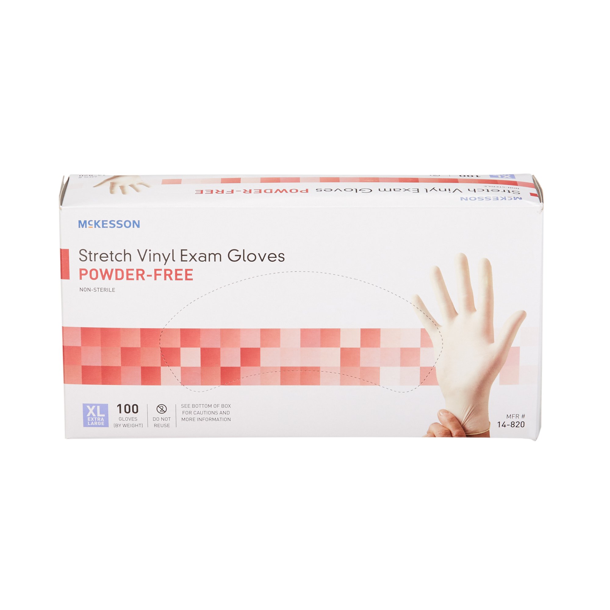 McKesson Brand - 14-820 McKesson Stretch Vinyl Exam Glove