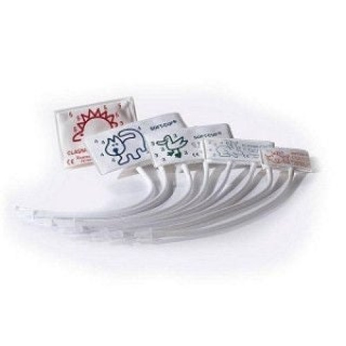 GE Healthcare - 2521 Single Patient Use Blood Pressure Cuff Soft-Cuf® 3 to 6 cm Limb Cloth Fabric Cuff Neonatal 1 Cuff
