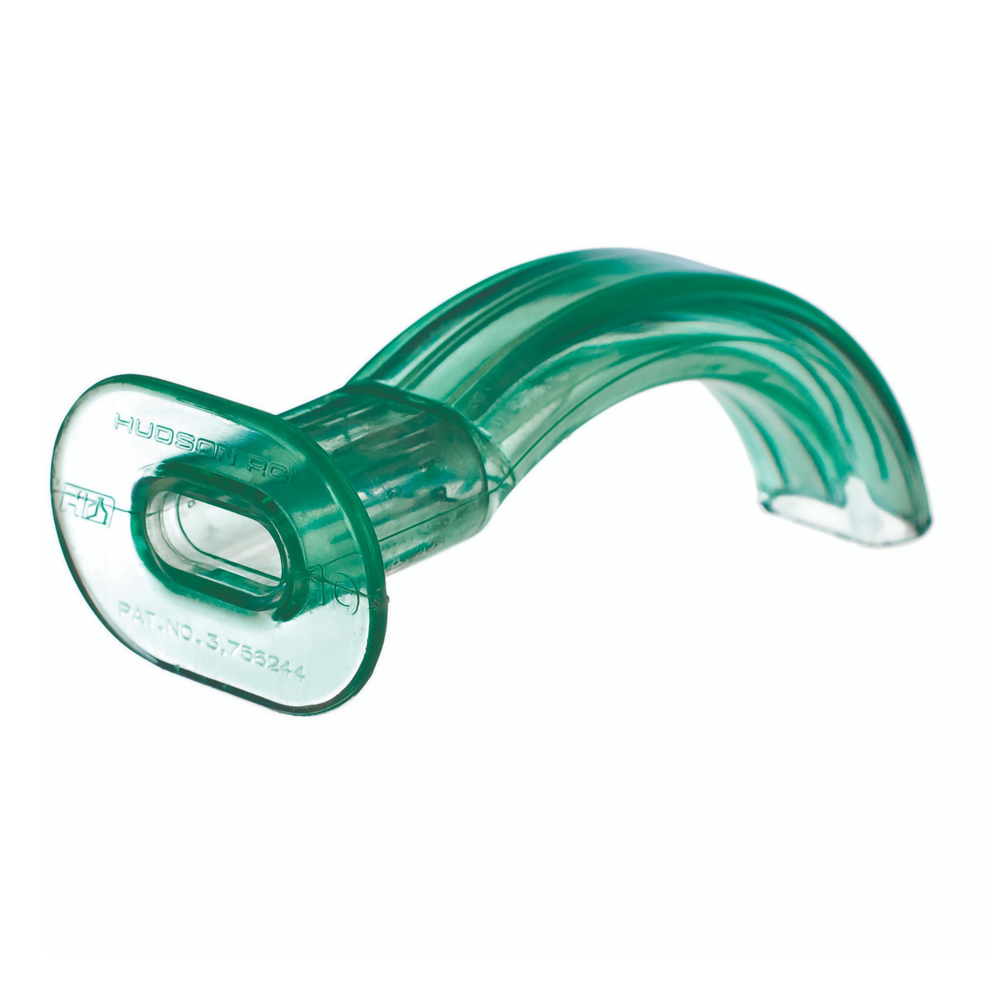 Teleflex LLC - 1167 Guedel Oropharyngeal Airway Cath-Guide® Green 100 mm Length ISO 10 NonSterile Adult