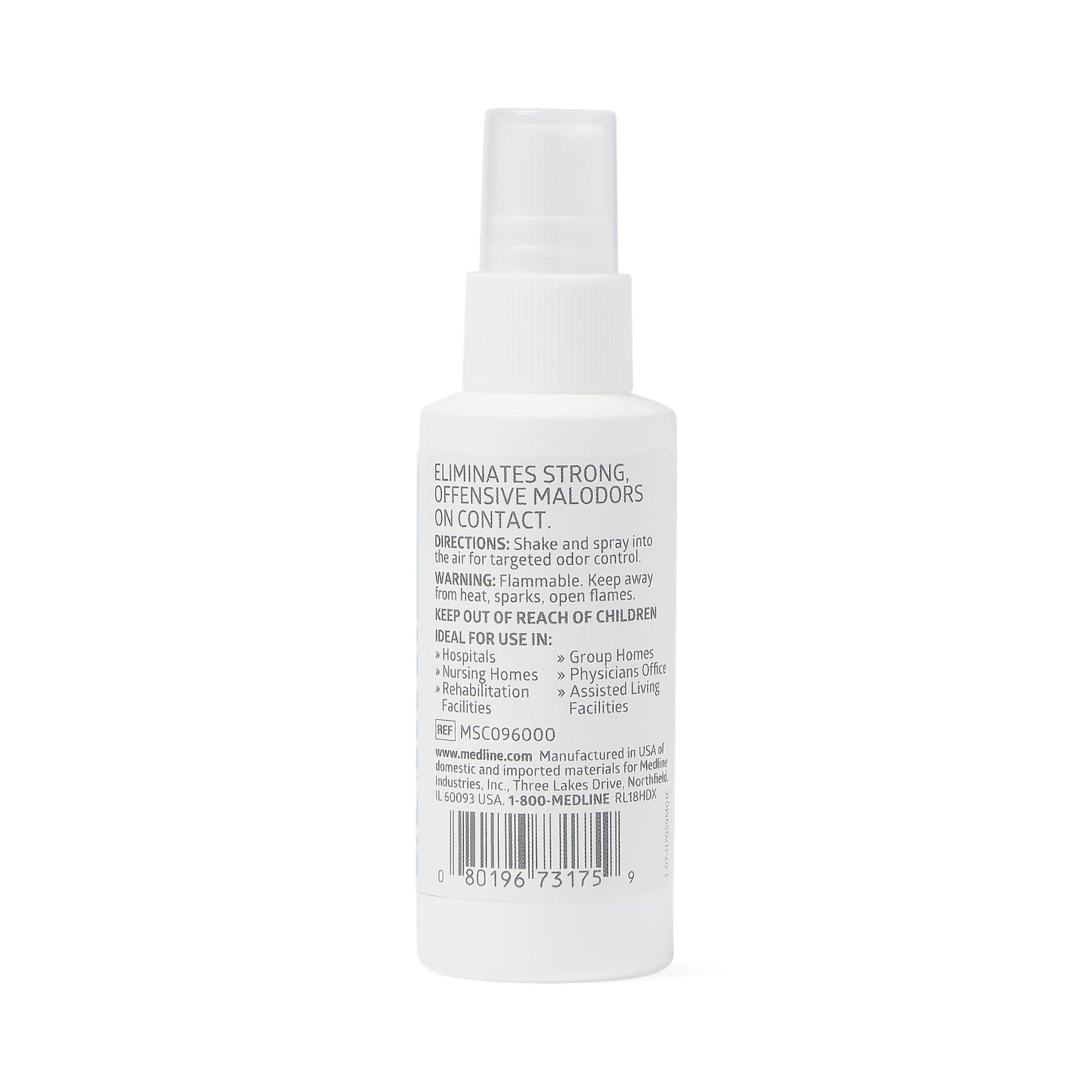 Medline MSC096000 - Medline Simply Fresh Air Freshener, Fresh Scent, 2 oz. - 1/Each, 48/Case