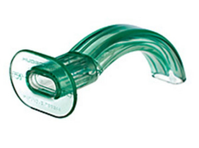 Teleflex LLC - 1164 Guedel Oropharyngeal Airway Cath-Guide® Green 90 mm Length ISO 9 NonSterile Adult