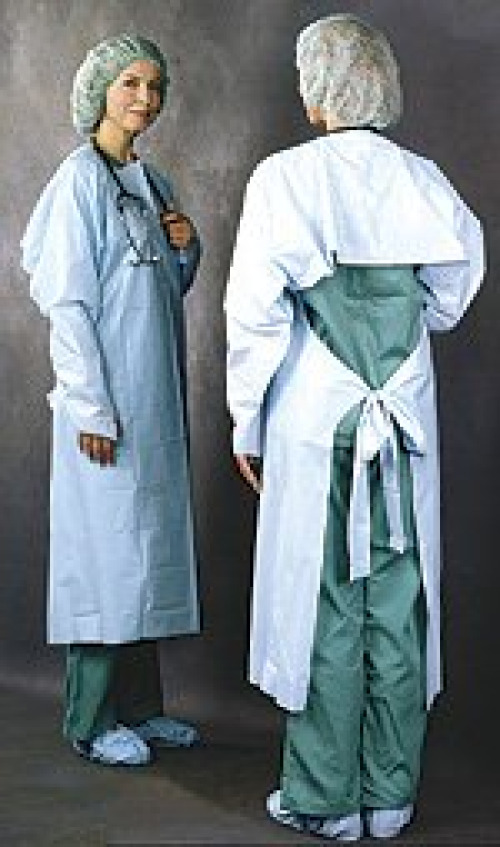 Busse Hospital Disposables - 235 Busse Over-the-Head Protective Procedure Gown