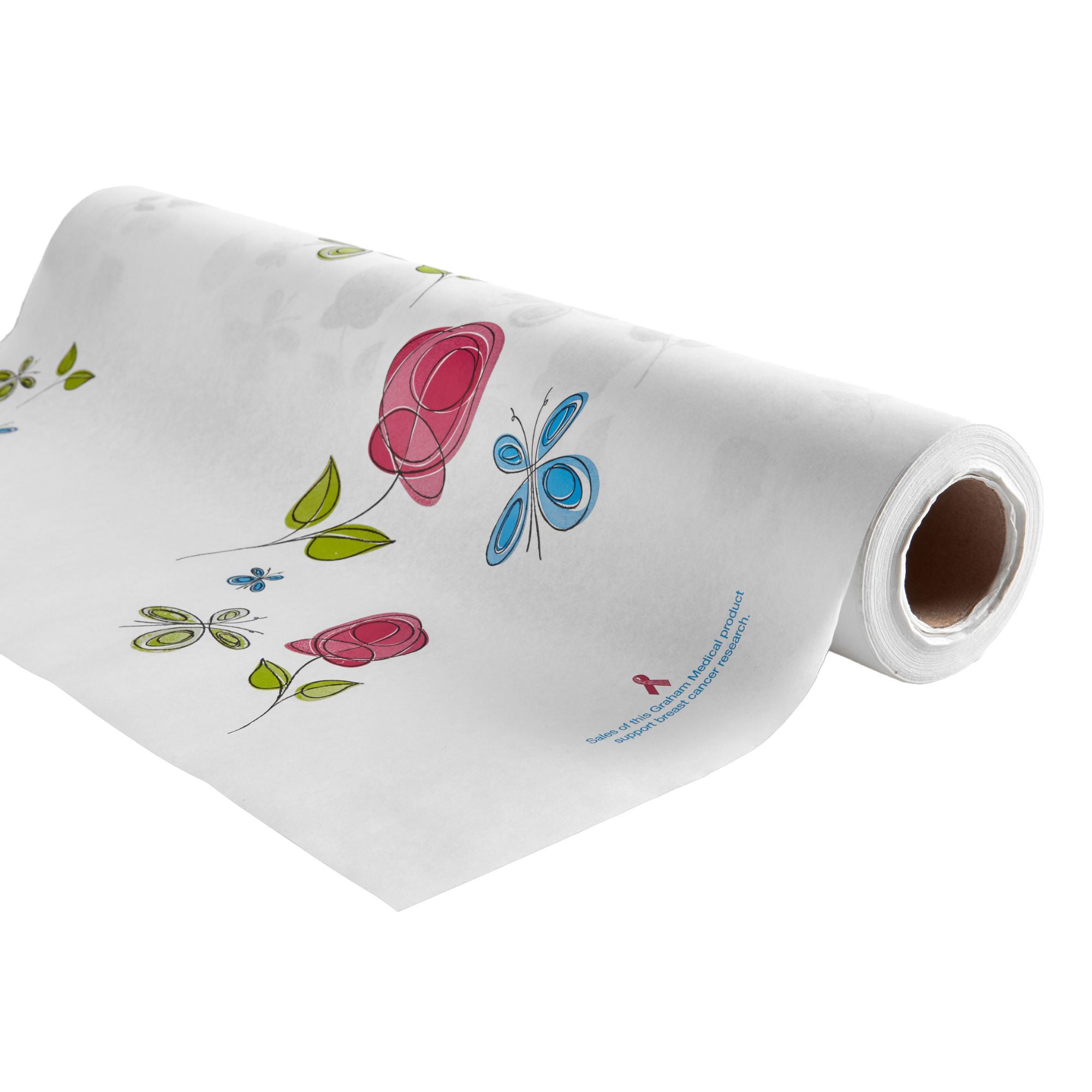 Graham Medical Products - 46847 Rose Garden® Crepe Table Paper
