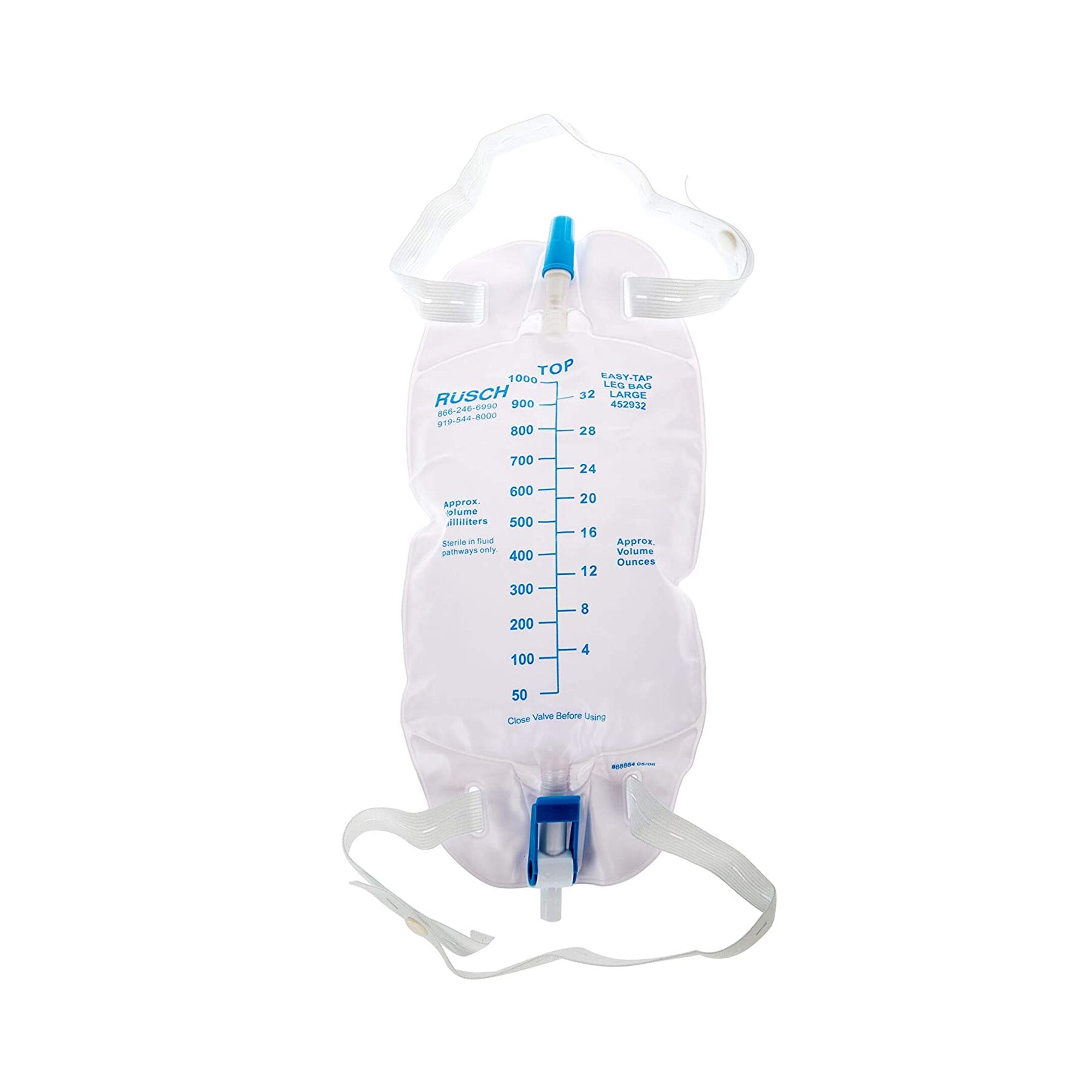 Teleflex LLC - 452932 Easy Tap™ Urinary Leg Bag