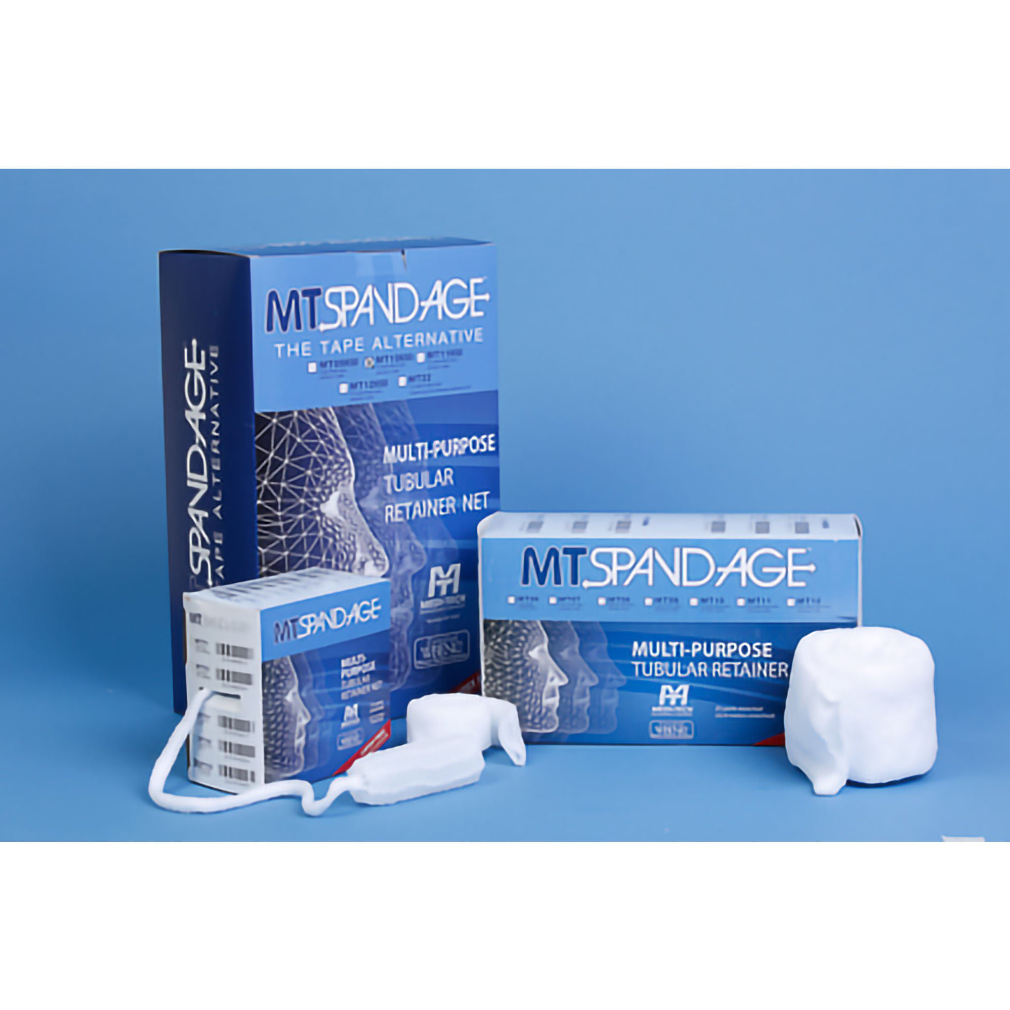 Medi-Tech International - MT11 Elastic Net Retainer Dressing MT Spandage™ Tubular White Elastic Size 11 25 Yard Length 2X-Large Chest / Back / Perineum / Axilla NonSterile