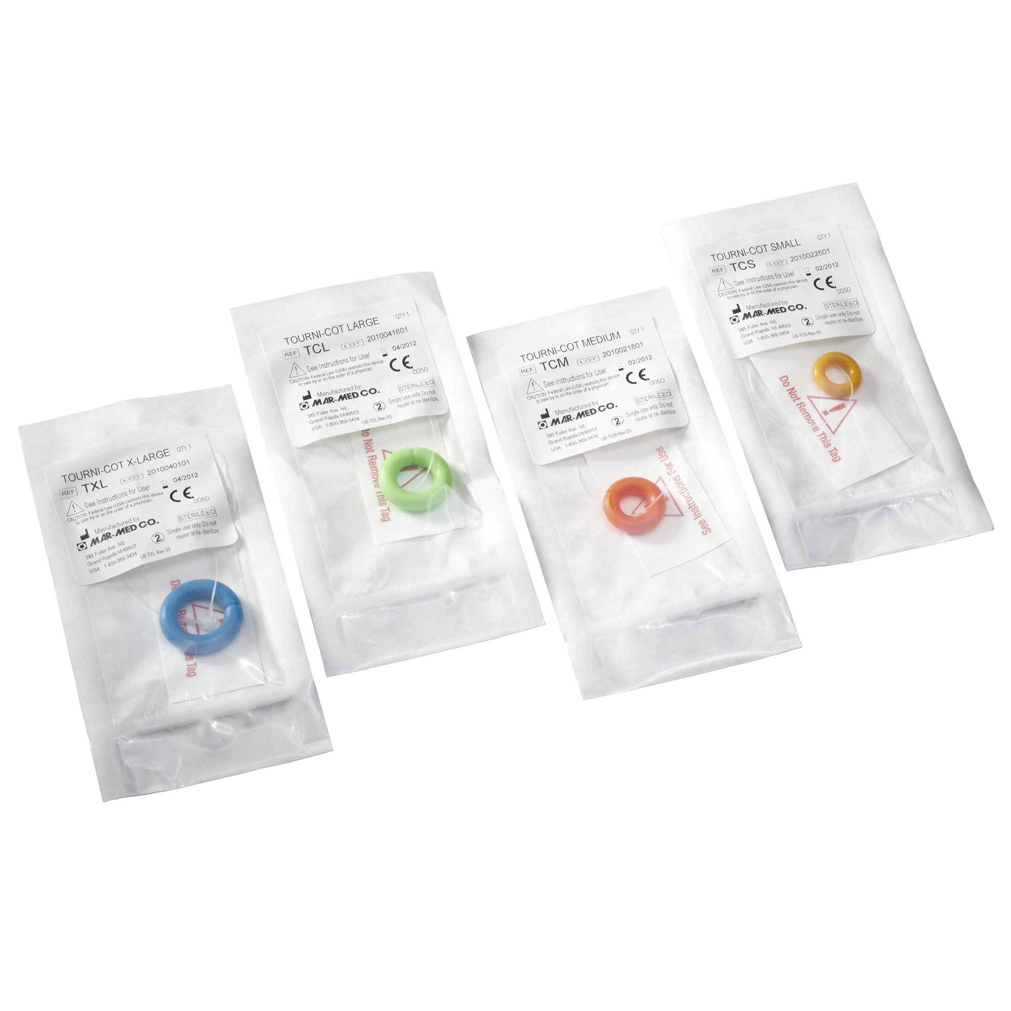 Mar Med Inc TCS - Tourni-cot™ Tourniquet Finger Ring - 1/Each, 20/Box