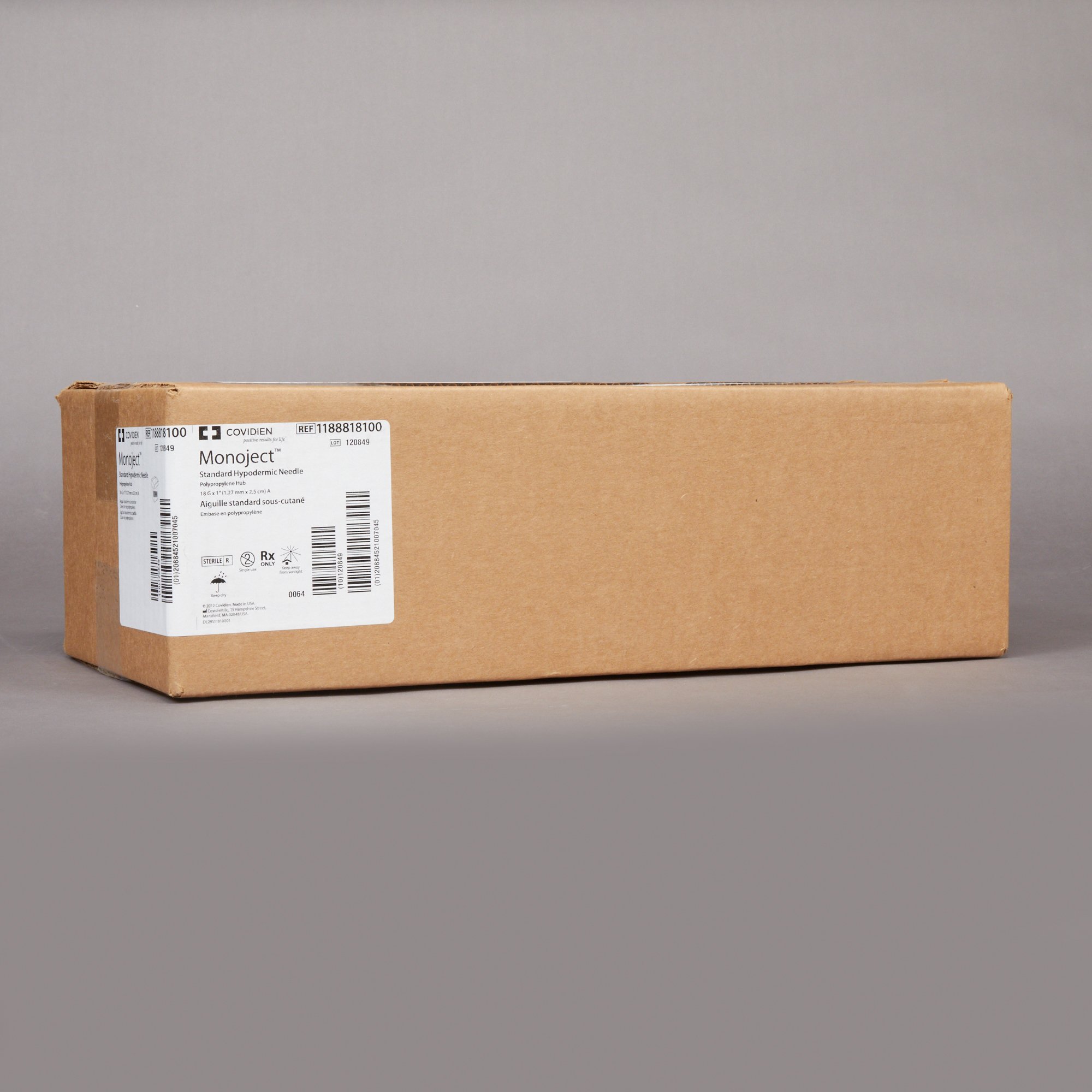 Cardinal - 1188818100 Monoject™ SoftPack Hypodermic Needle