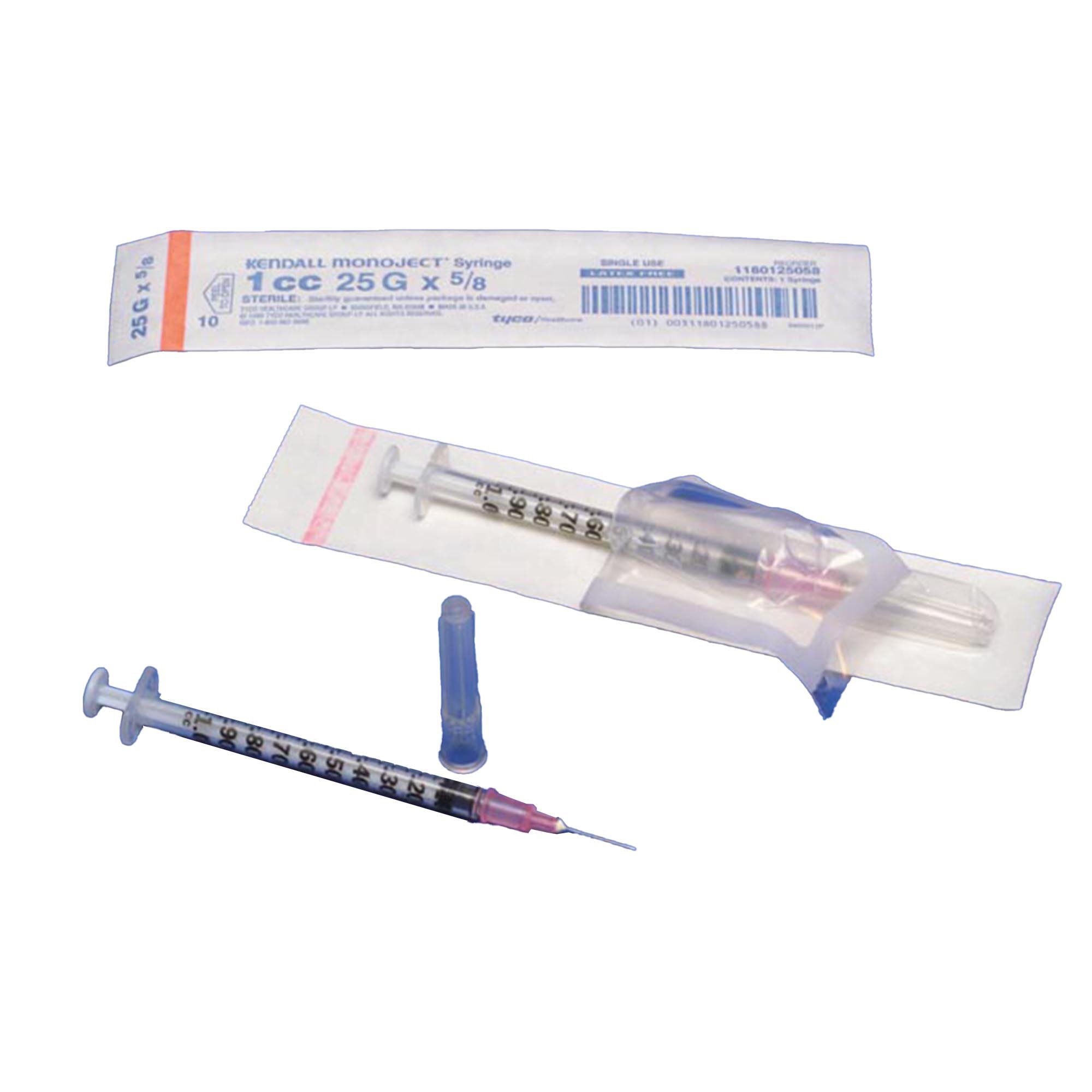 Cardinal - 1180125058 Monoject™ Tuberculin Syringe with Needle
