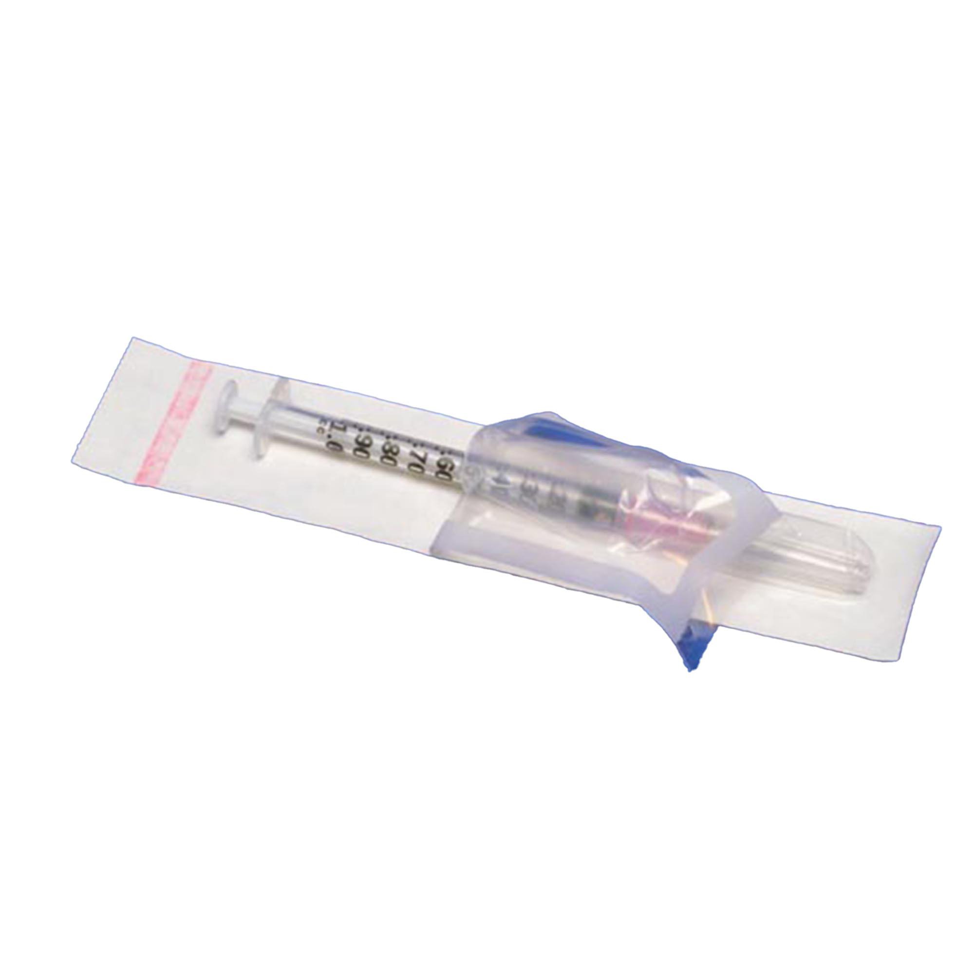 Cardinal 1180125158 - Monoject™ Standard 1 mL Tuberculin Syringe with Needle, 25 Gauge, 5/8 Inch - 100/Box, 500/Case