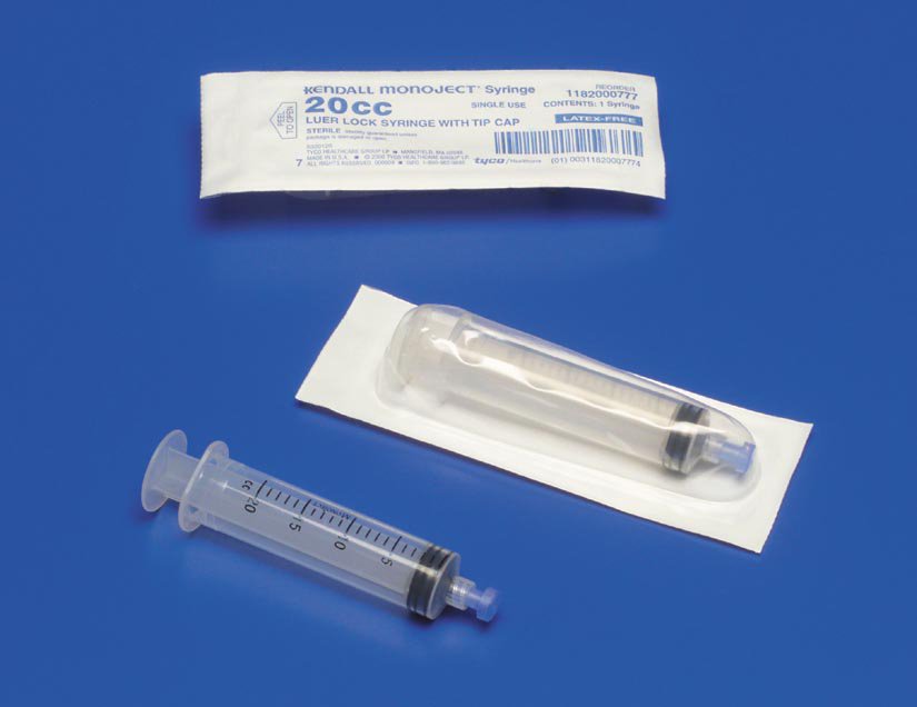 Cardinal 1182000777 - Monoject™ General Purpose Syringe - 1/Each, 40/Box, 160/Case