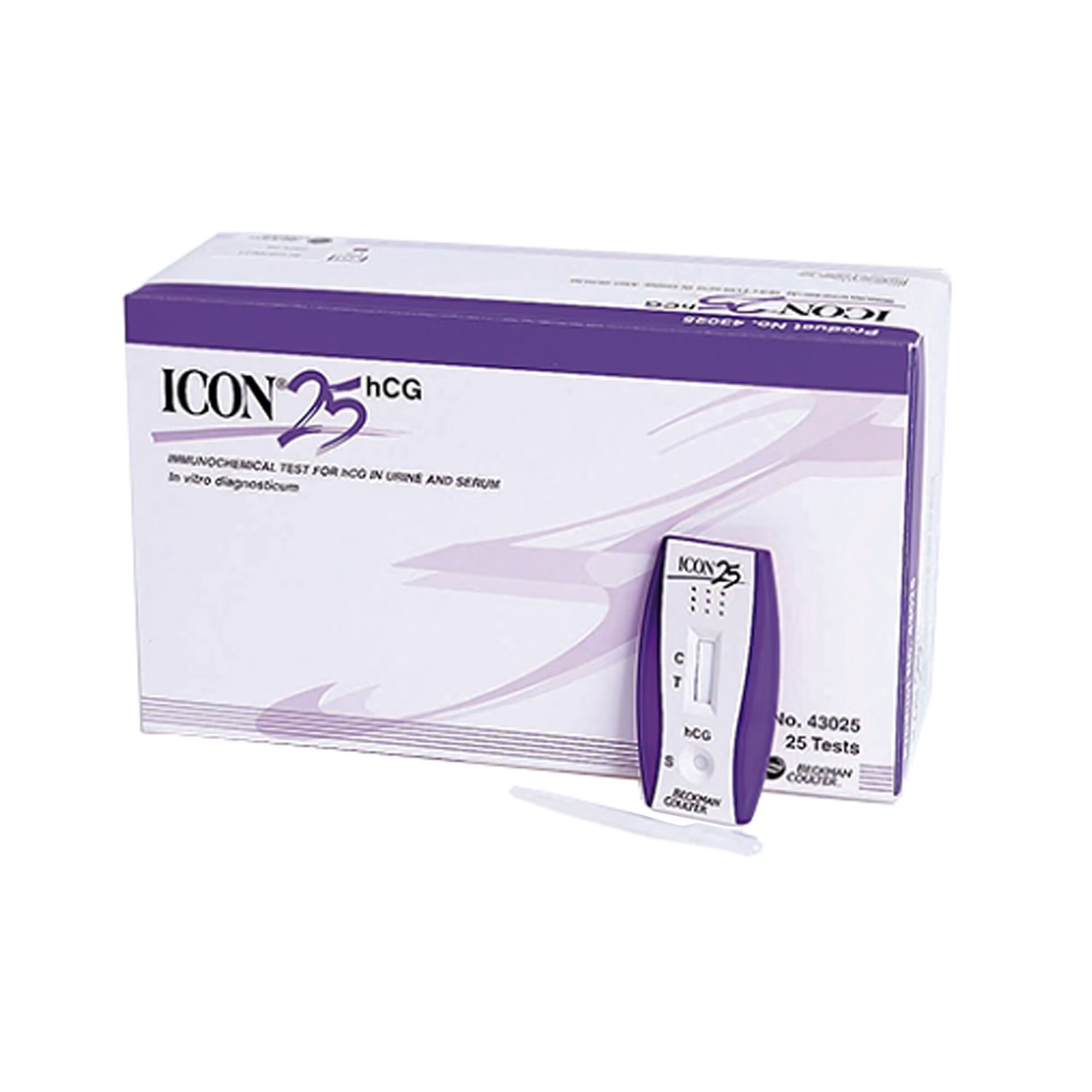 Hemocue - 43025A Reproductive Health Test Kit Icon® 25 hCG hCG Pregnancy Test 25 Tests CLIA Waived Sample Dependent