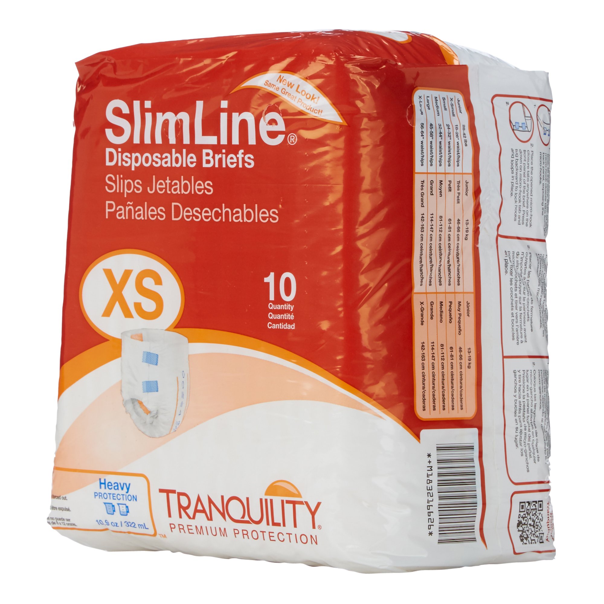 Principle Business Enterprises - 2166 Tranquility® SlimLine® Heavy Protection Incontinence Brief