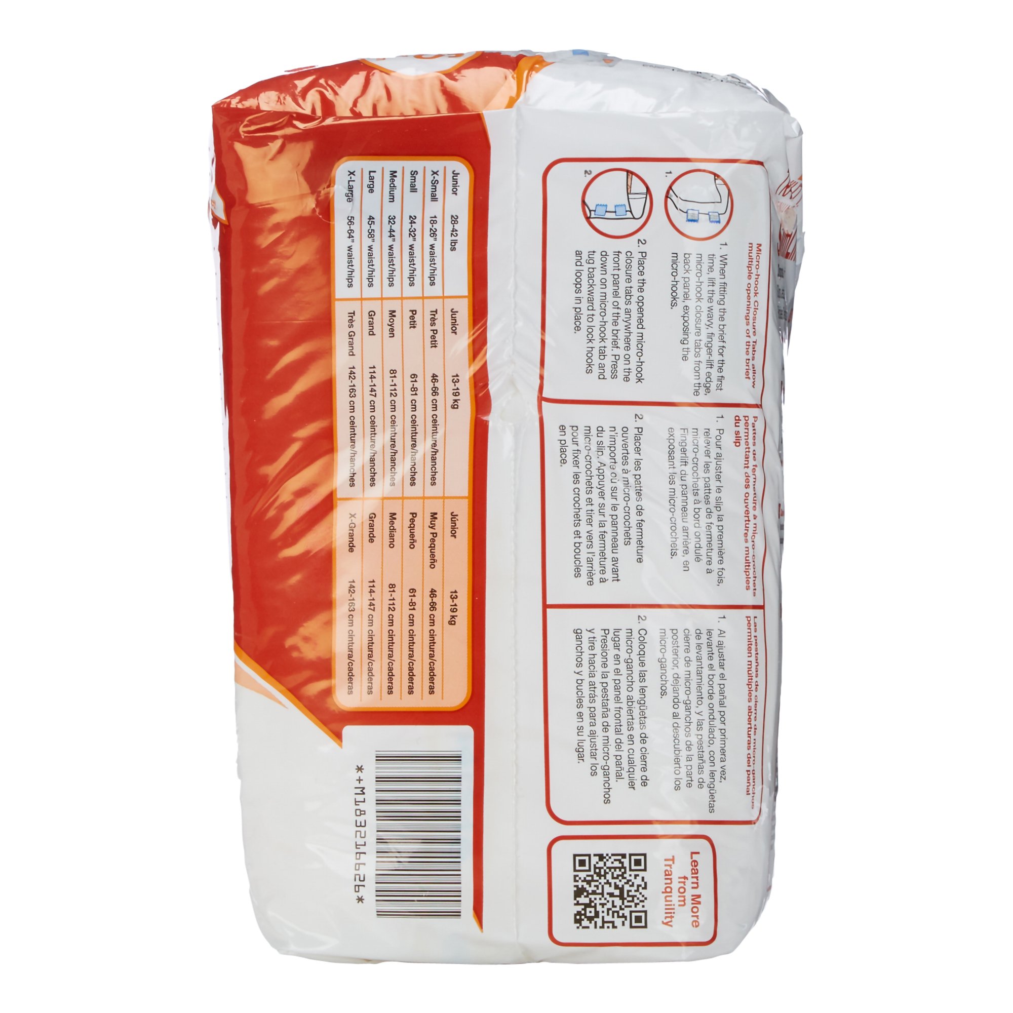 Principle Business Enterprises - 2166 Tranquility® SlimLine® Heavy Protection Incontinence Brief