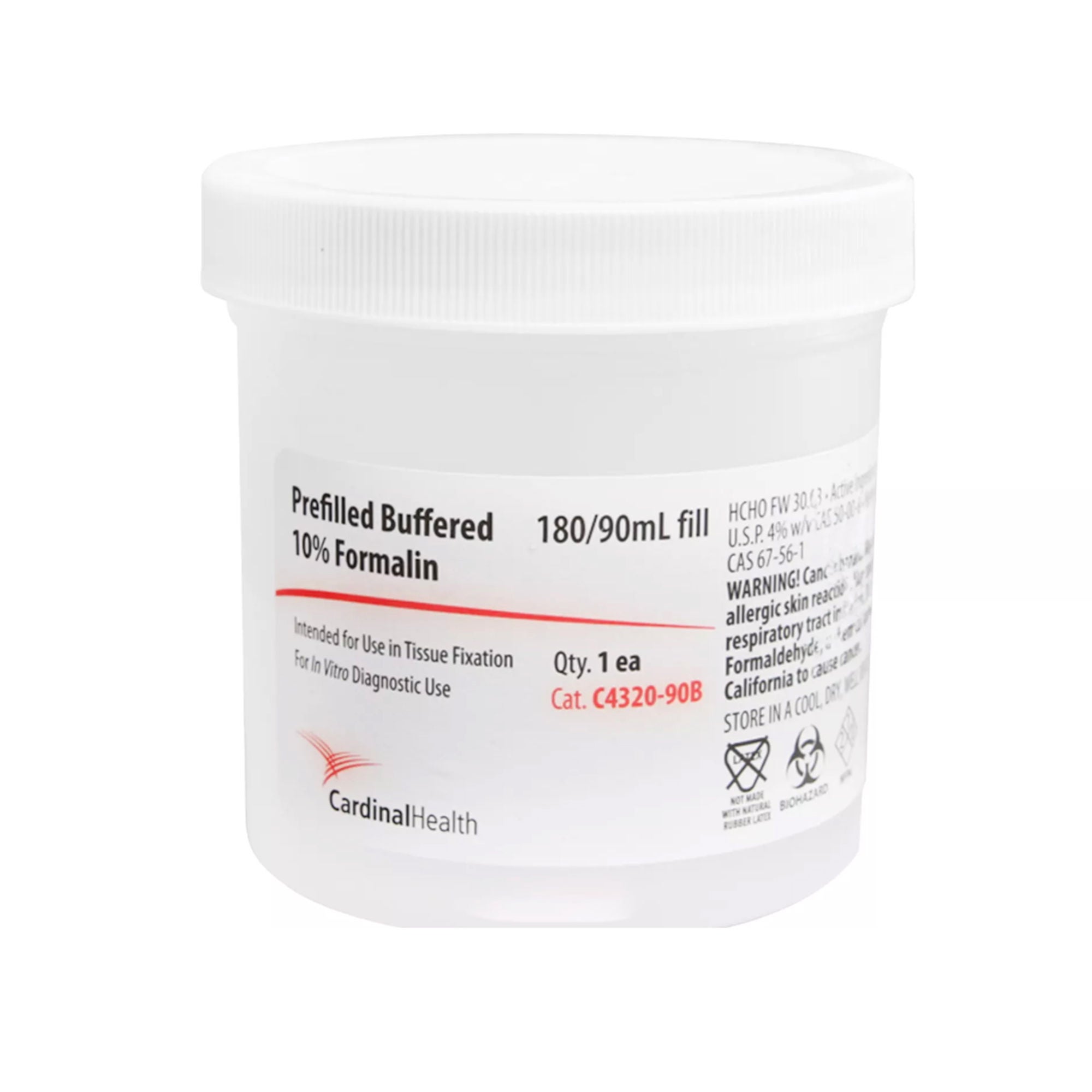 Cardinal - C4320-90B SP® Prefilled Formalin Container
