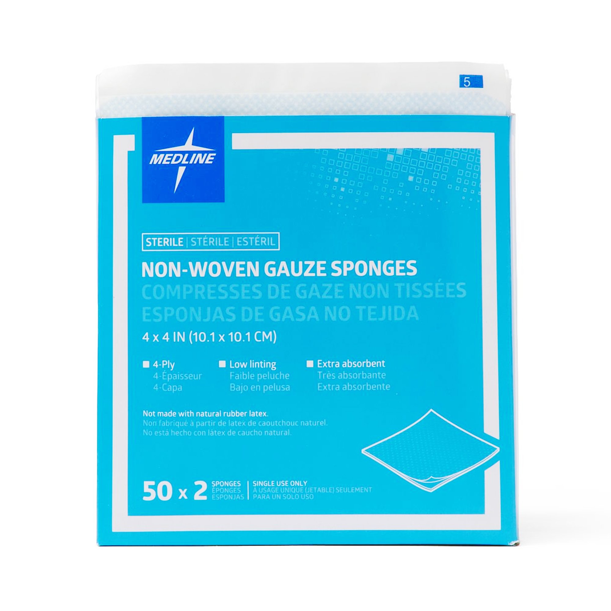 Medline - NON21444 Avant Gauze® Sterile Nonwoven Sponge